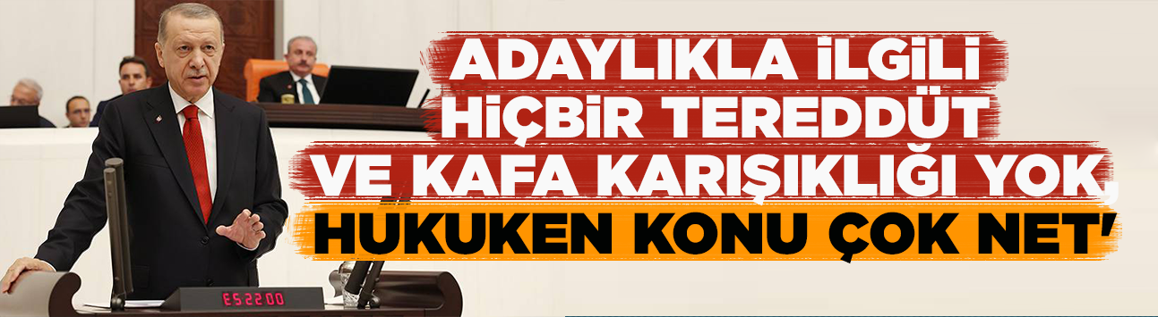 Şentop'tan Erdoğan'ın adaylığıyla ilgili açıklama