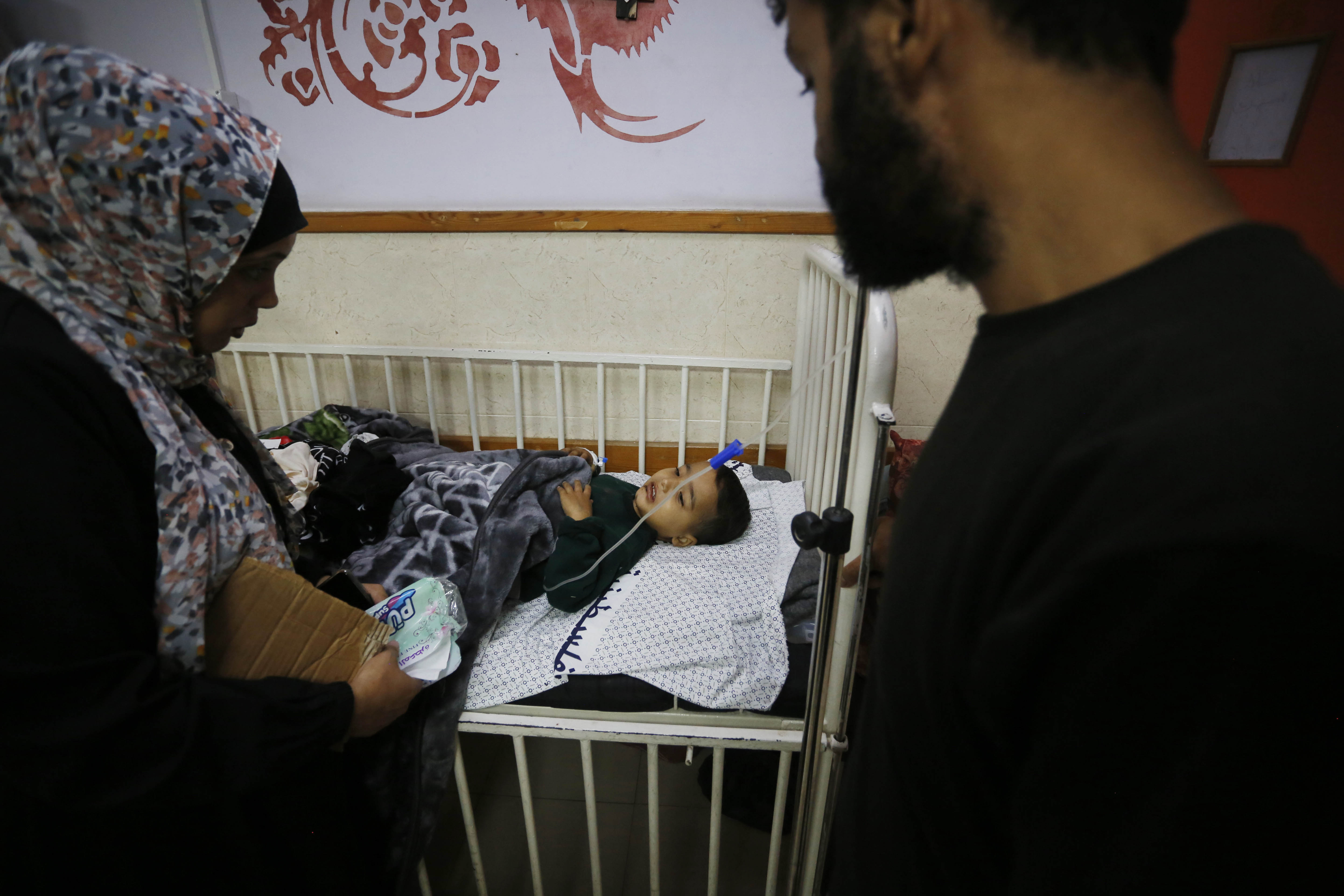 İsrail saldırılarına 3 defa maruz kalan 3 yaşındaki Ahmet Shabat