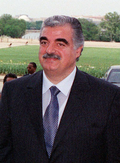 Rafic Hariri In 2001