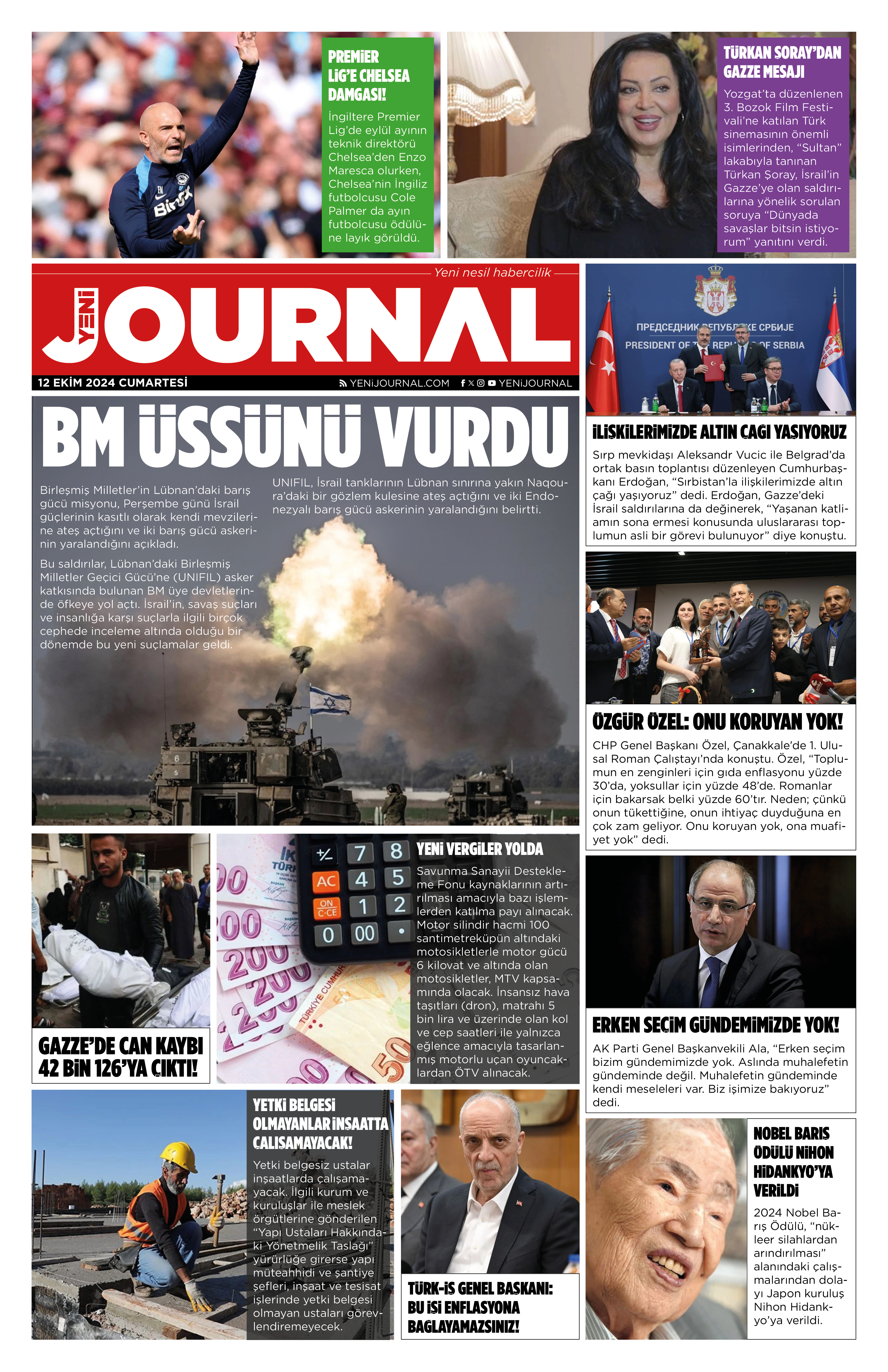 Yeni Journal Egazetesi 20241012