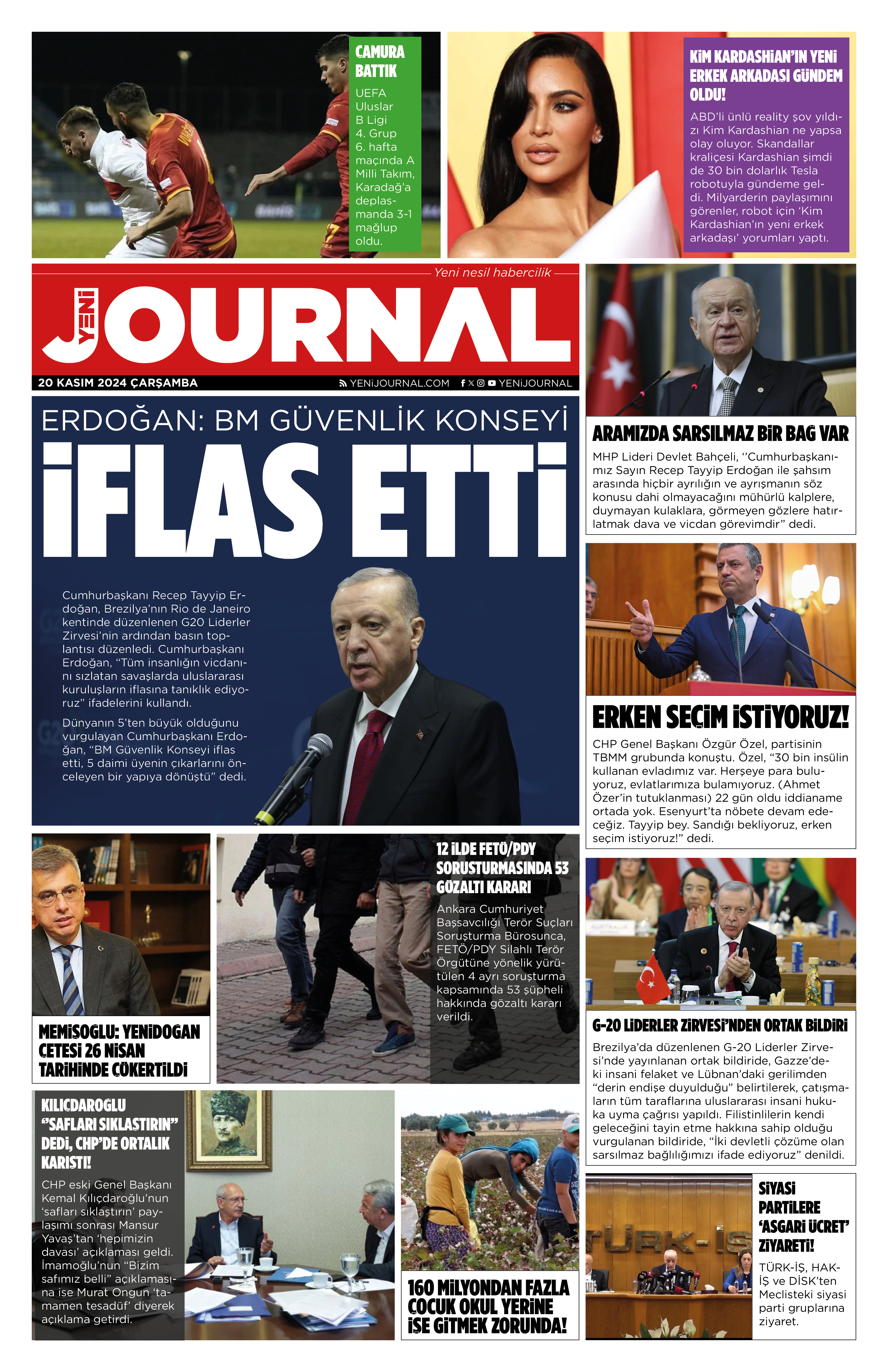 Yeni Journal Egazetesi 20241120