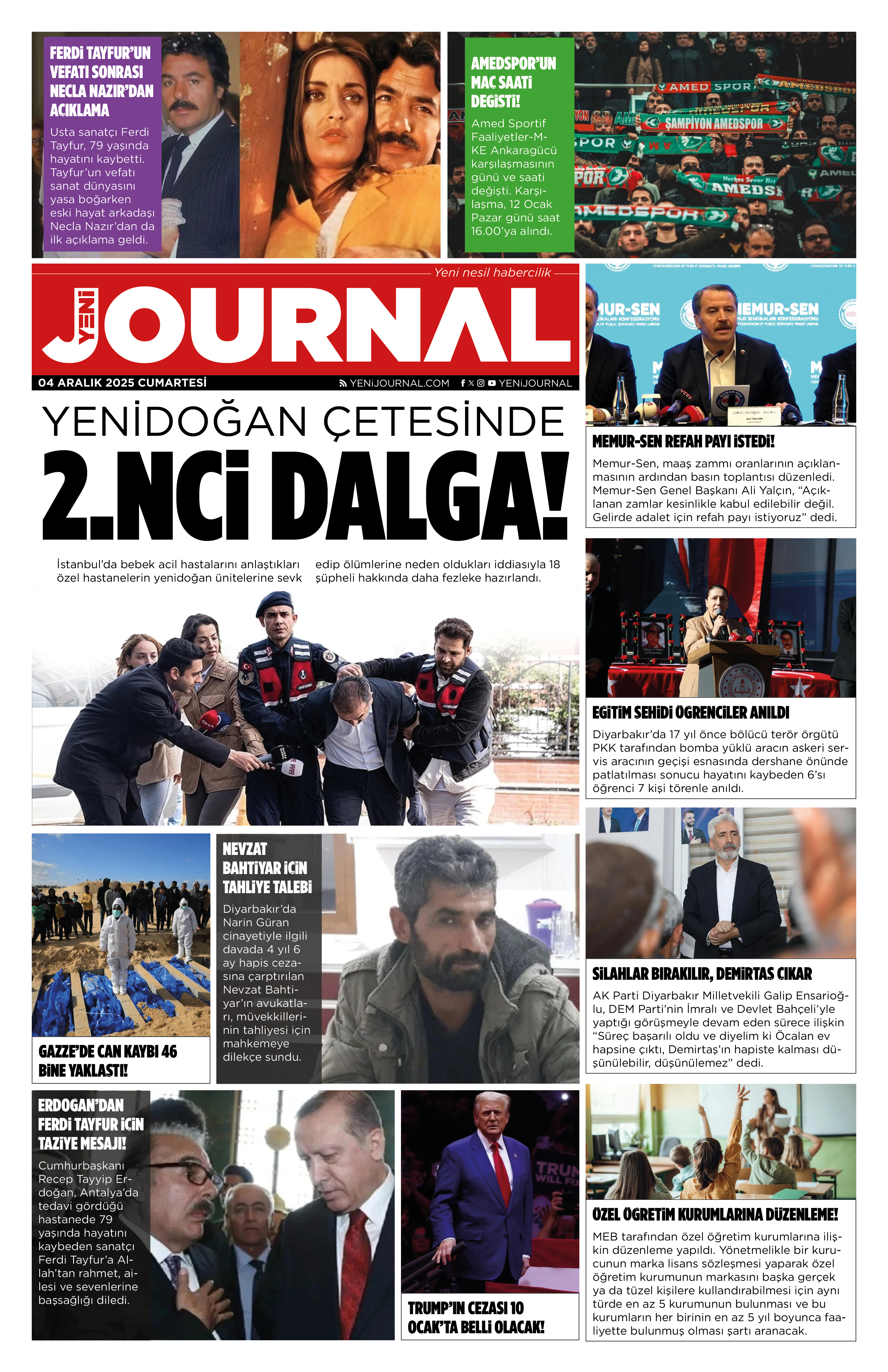 Yeni Journal Egazetesi 20250104