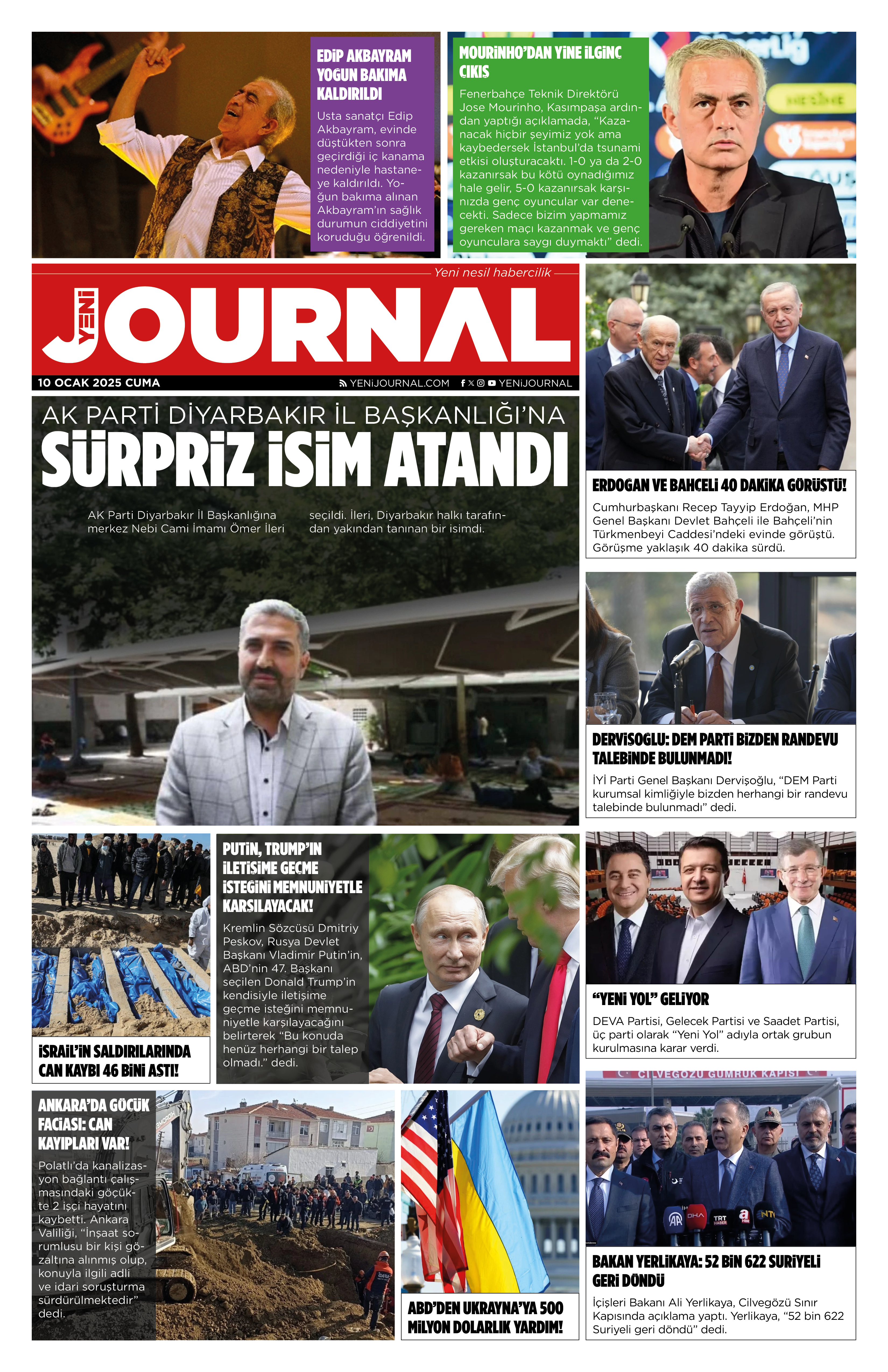 Yeni Journal Egazetesi 20250110