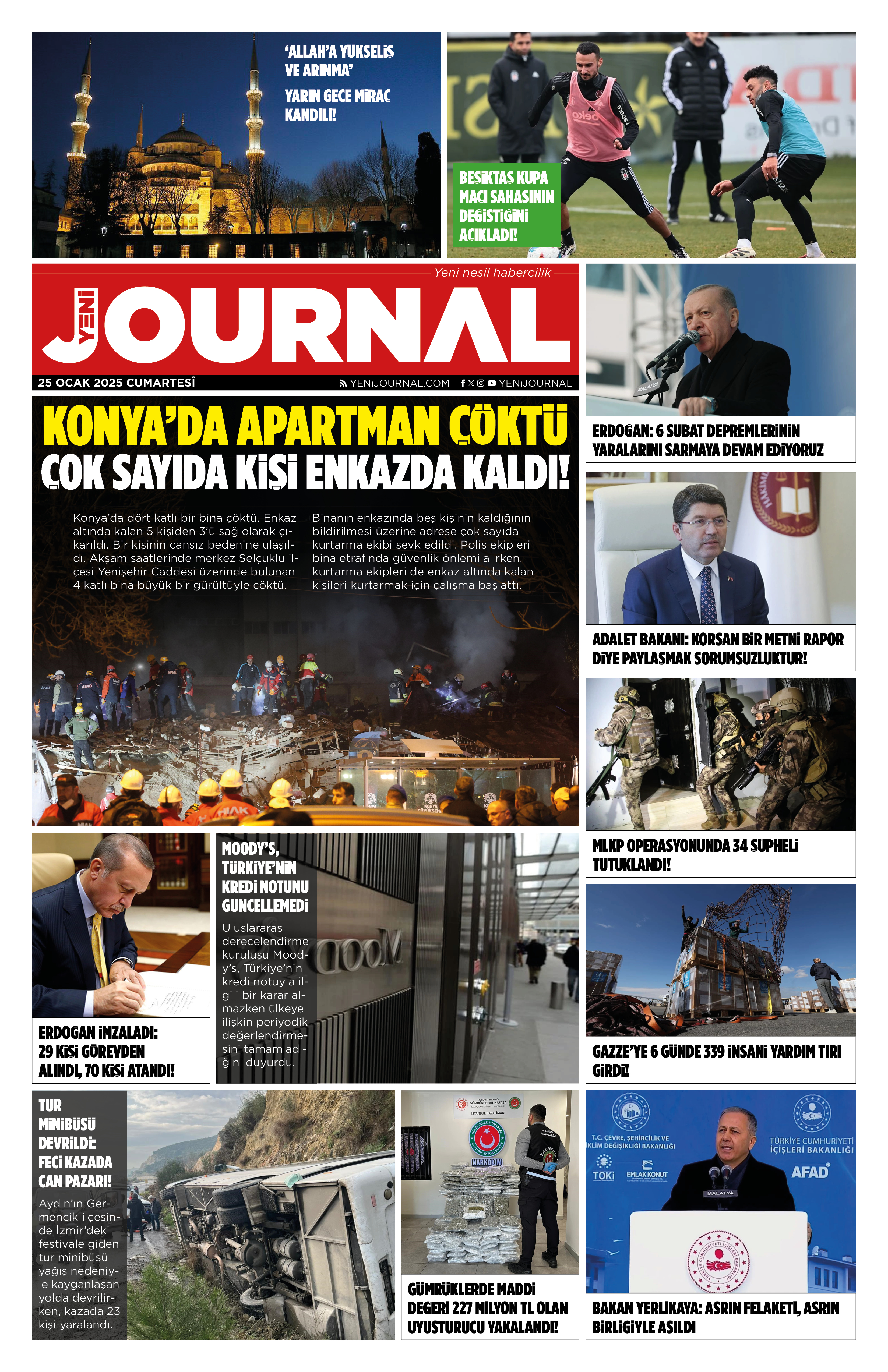 Yeni Journal Egazetesi 20250125