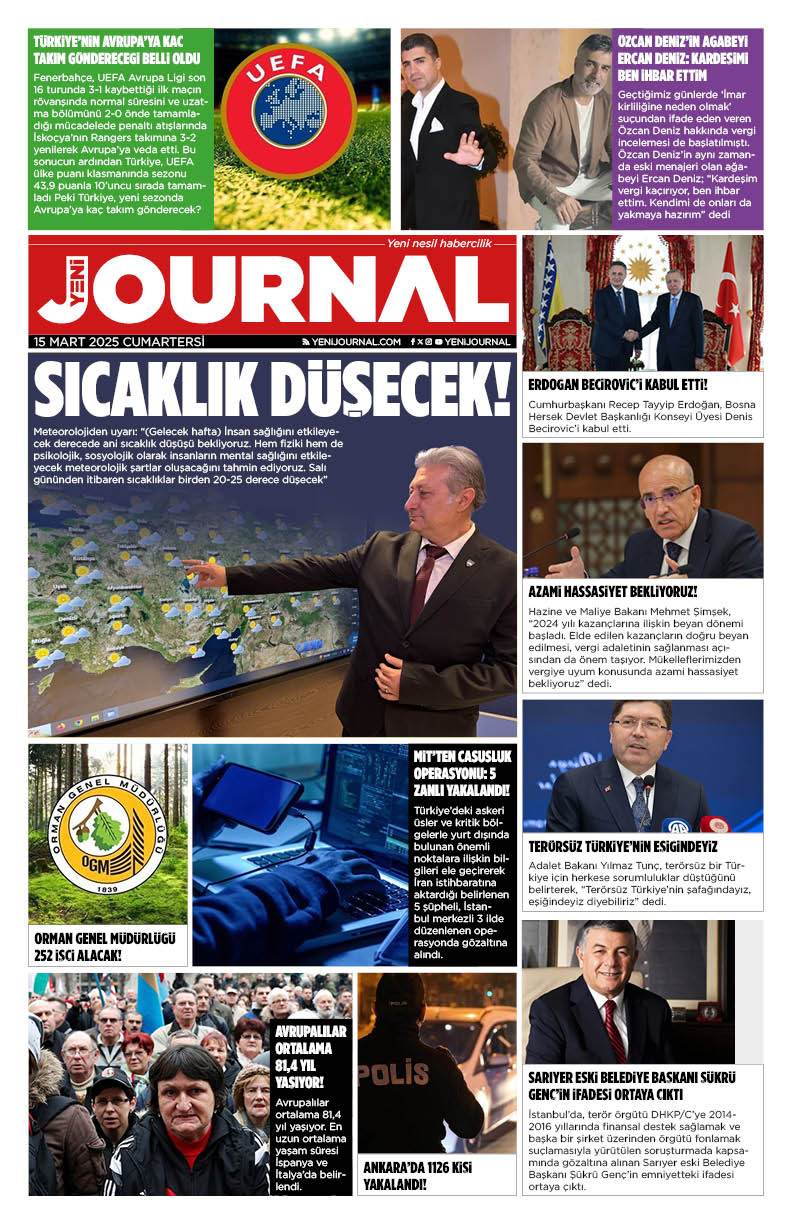 Yeni Journal Egazetesi 20250315