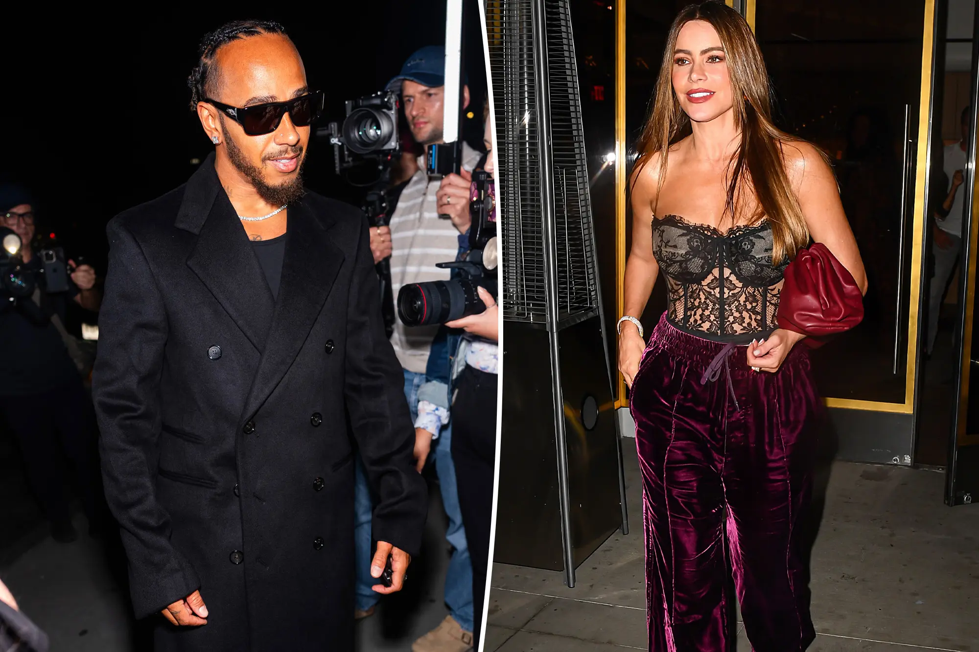 Lewis Hamilton Sofia Vergara Date-1