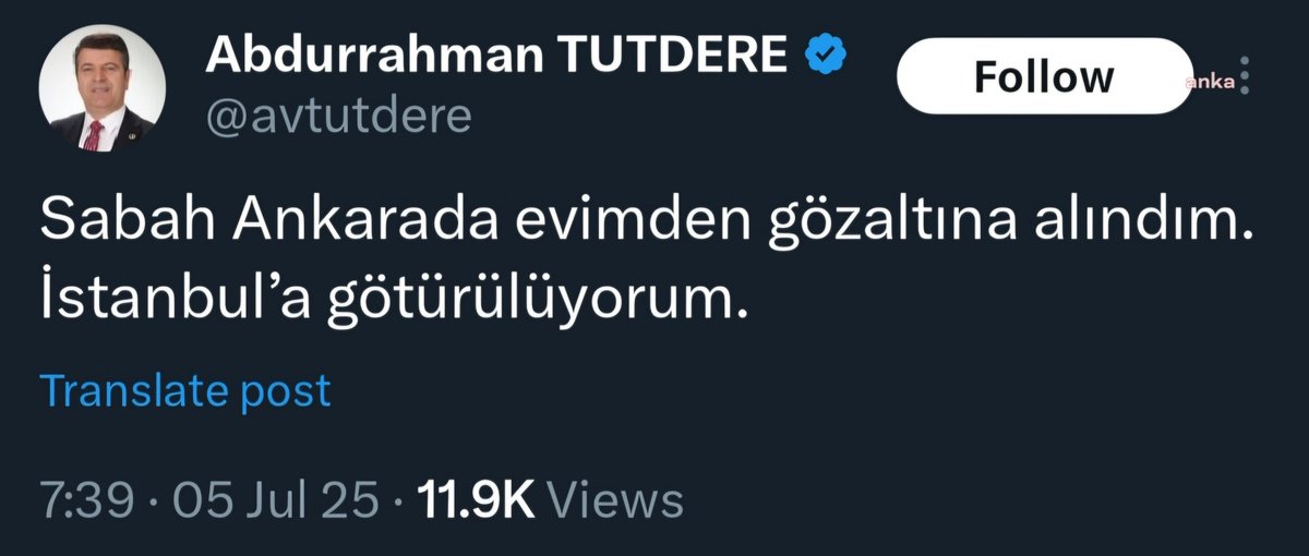 Tutderegözaltıtwiti