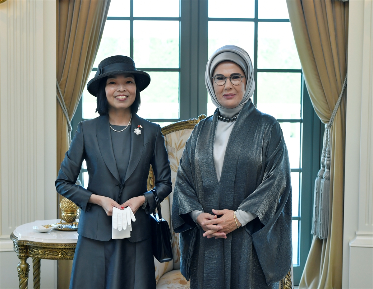 Emine Erdoğan, Japonya Altes Prensesi Mikasa Ile Görüştü 2