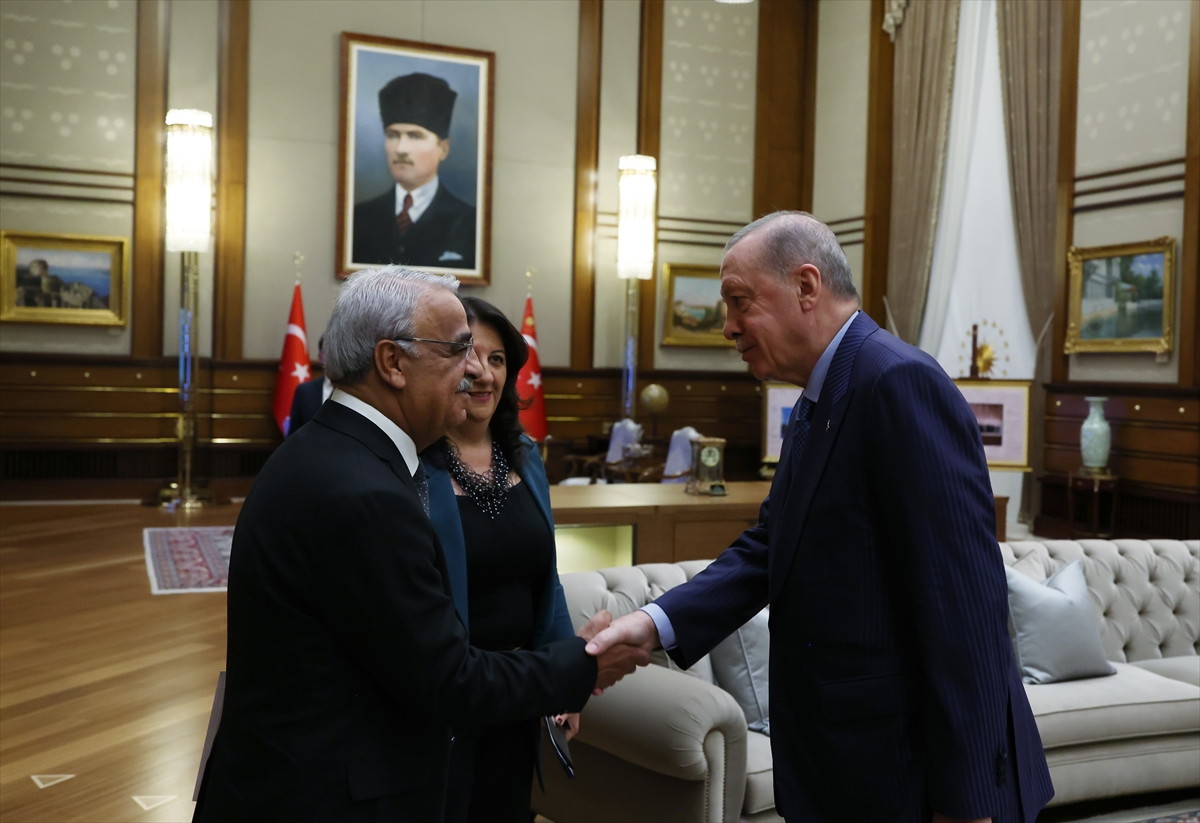Cumhurbaşkanı Erdoğan, Dem Parti Heyetini Kabul Etti 2