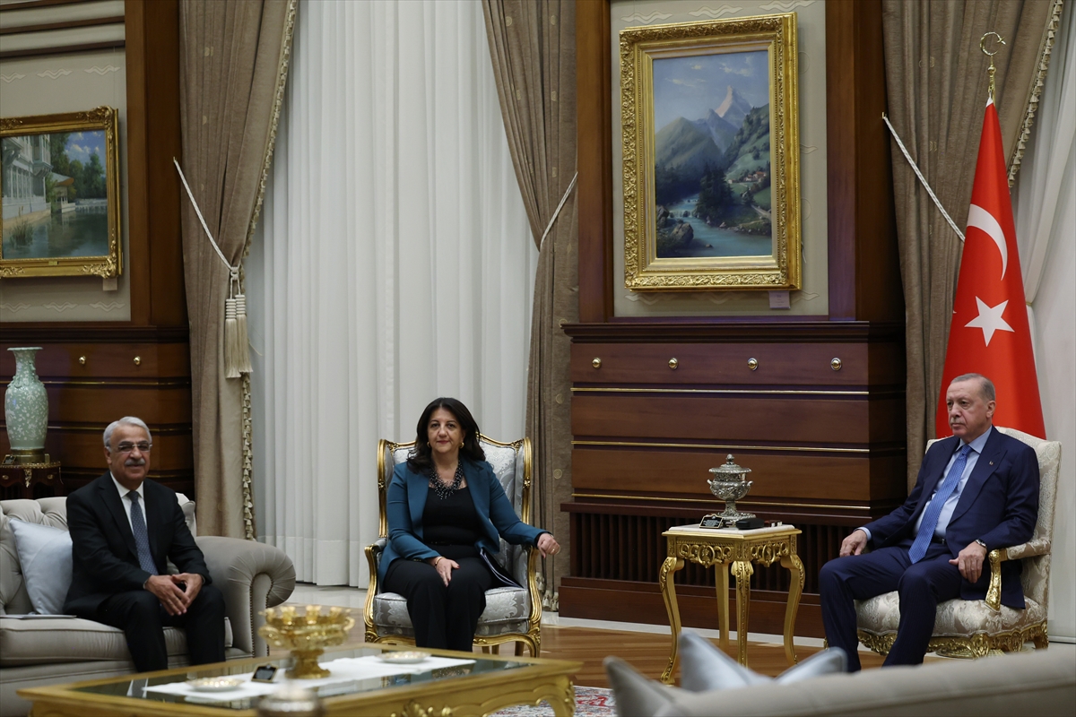 Cumhurbaşkanı Erdoğan, Dem Parti Heyetini Kabul Etti 5