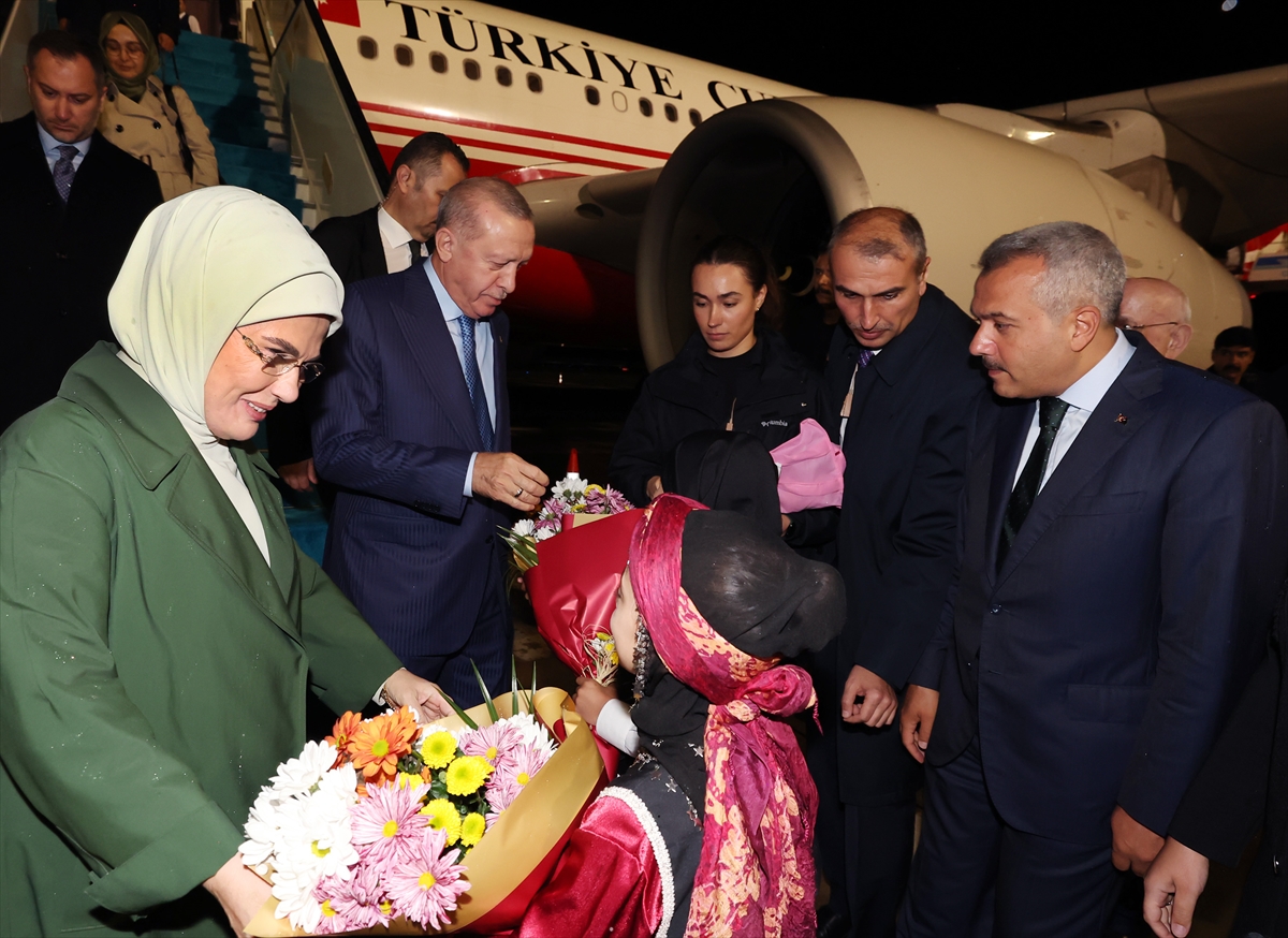 Cumhurbaşkanı Erdoğan, Rize'de 1