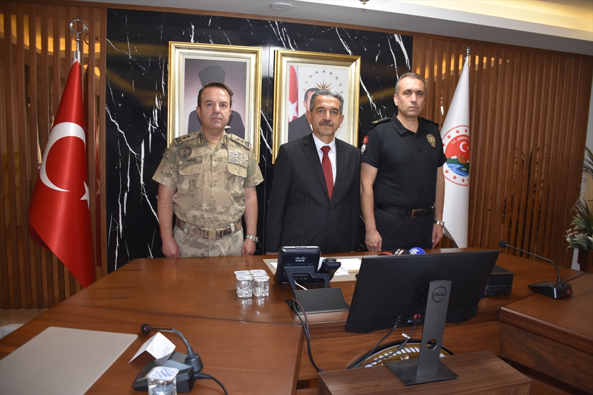 Şırnak'ta %22Asayiş Ve Güvenlik Toplantısı%22 Düzenlendi 3