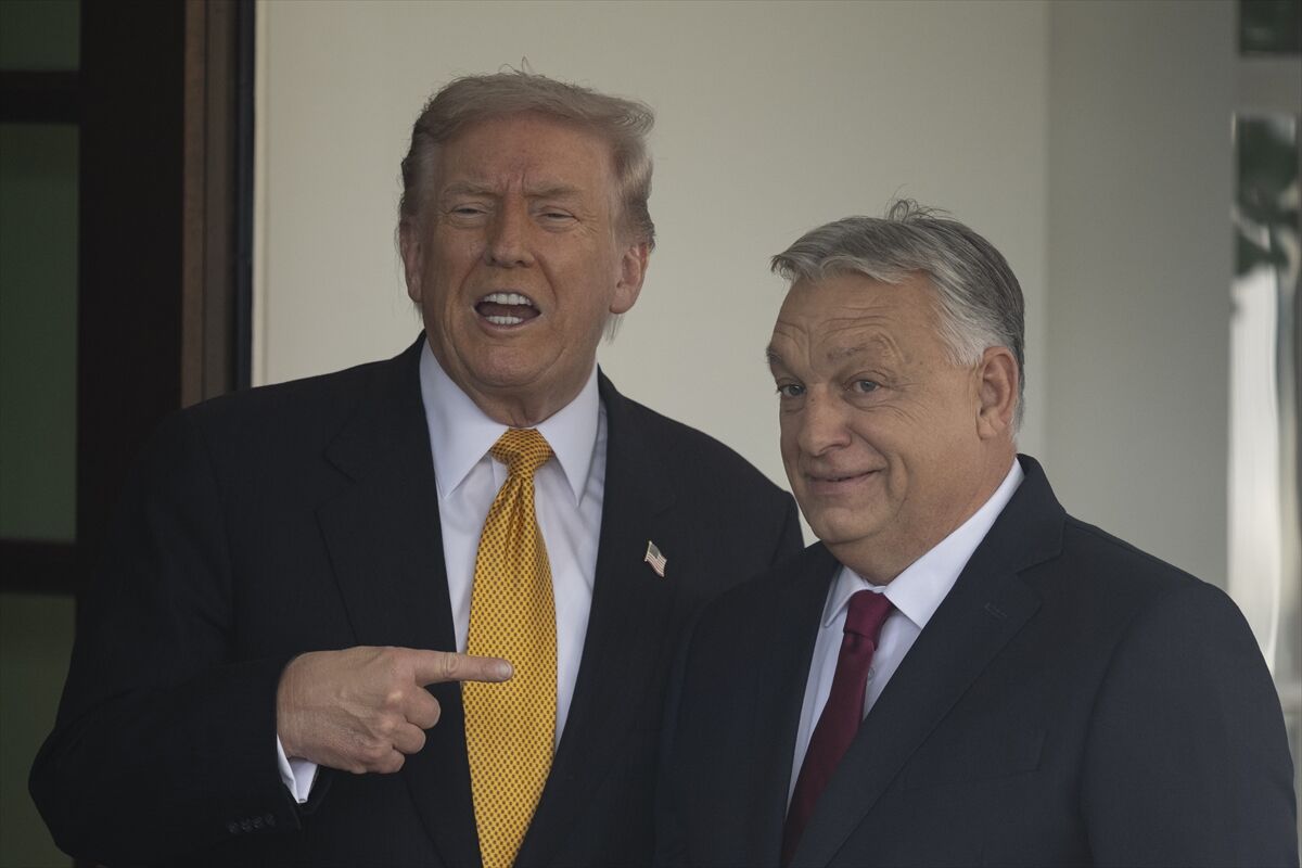Abd Başkanı Trump, Macaristan Başbakanı Viktor Orban Ile Görüştü 1