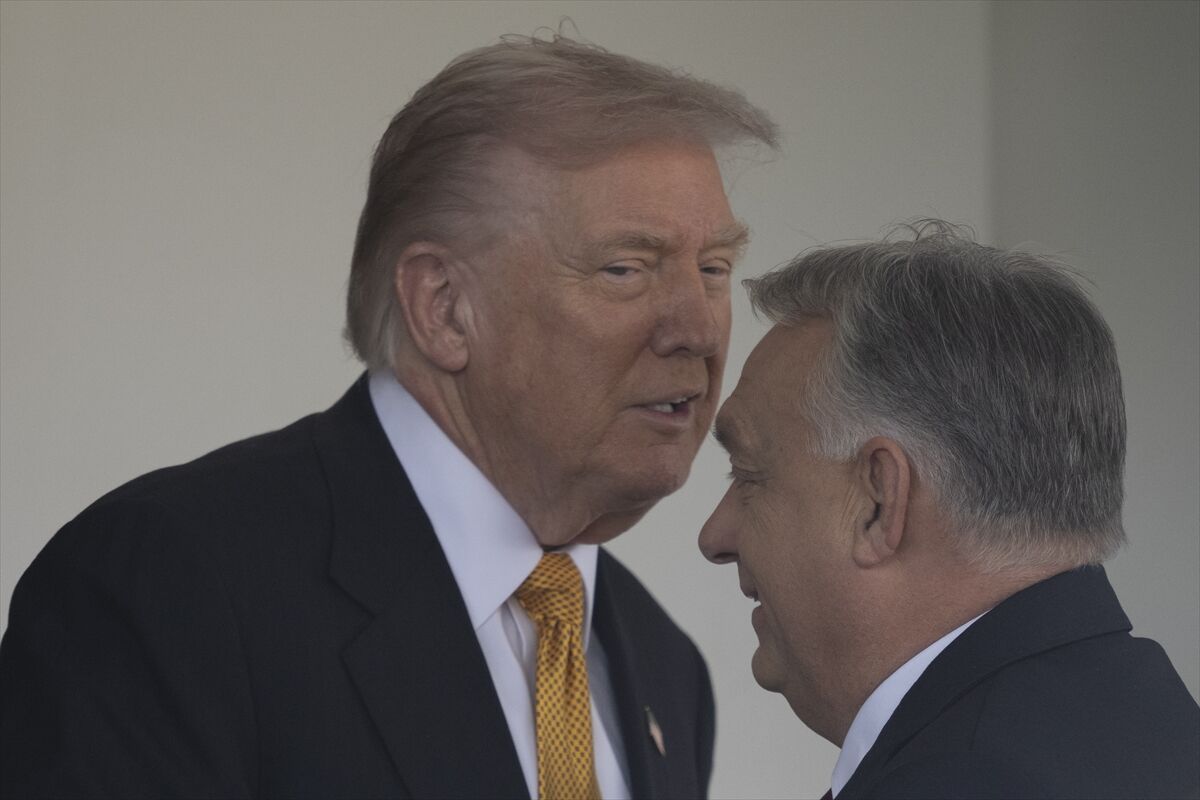 Abd Başkanı Trump, Macaristan Başbakanı Viktor Orban Ile Görüştü 2