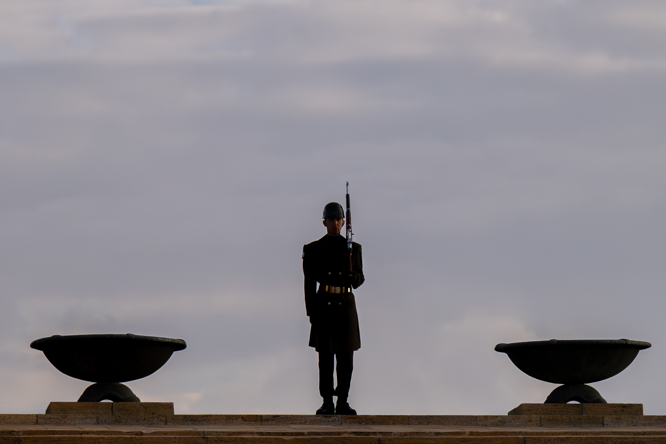 Anıtkabir'de saygı nöbeti