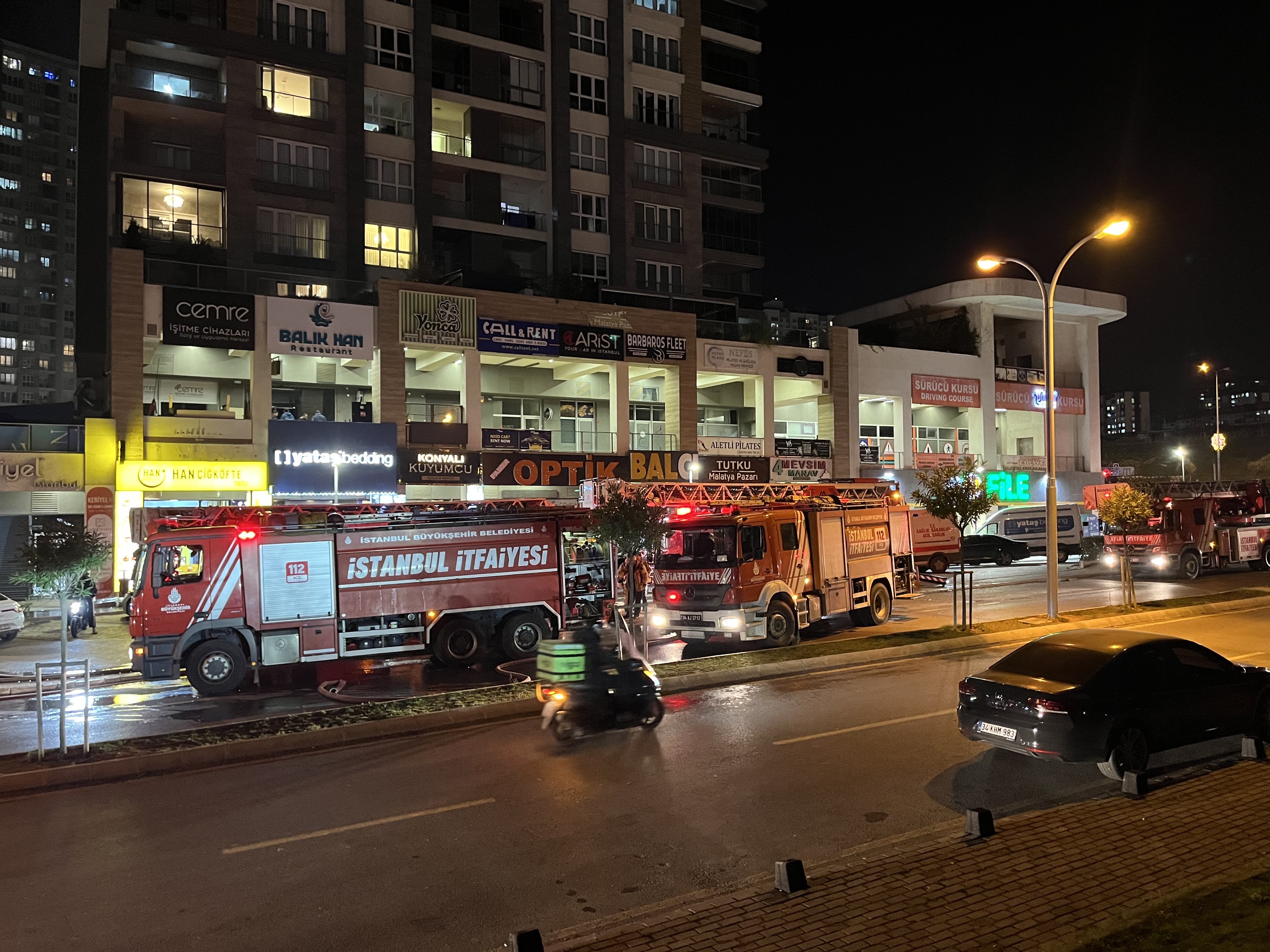 Başakşehir Yangın2