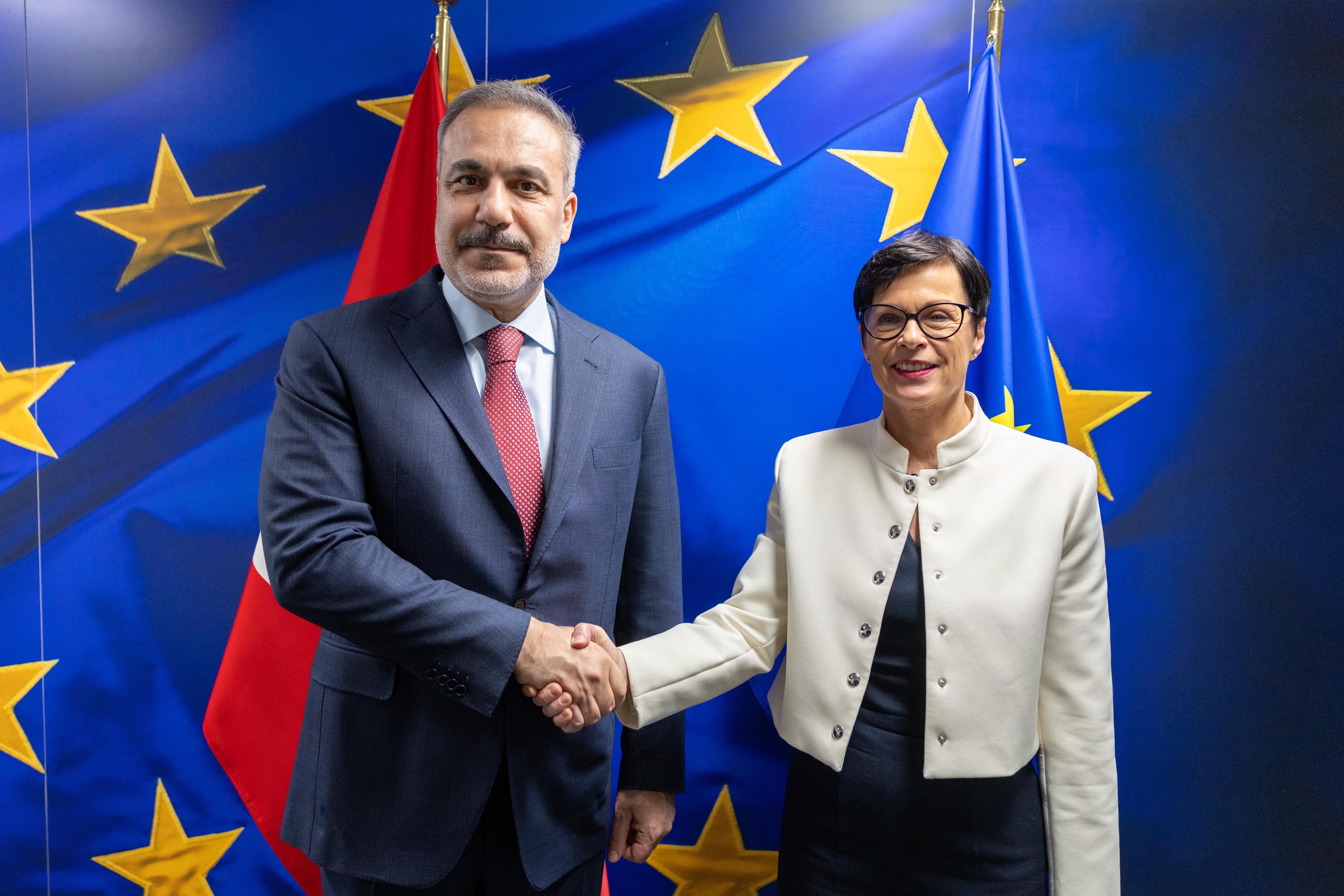 Dışişleri Bakanı Fidan, Belçika’da 2