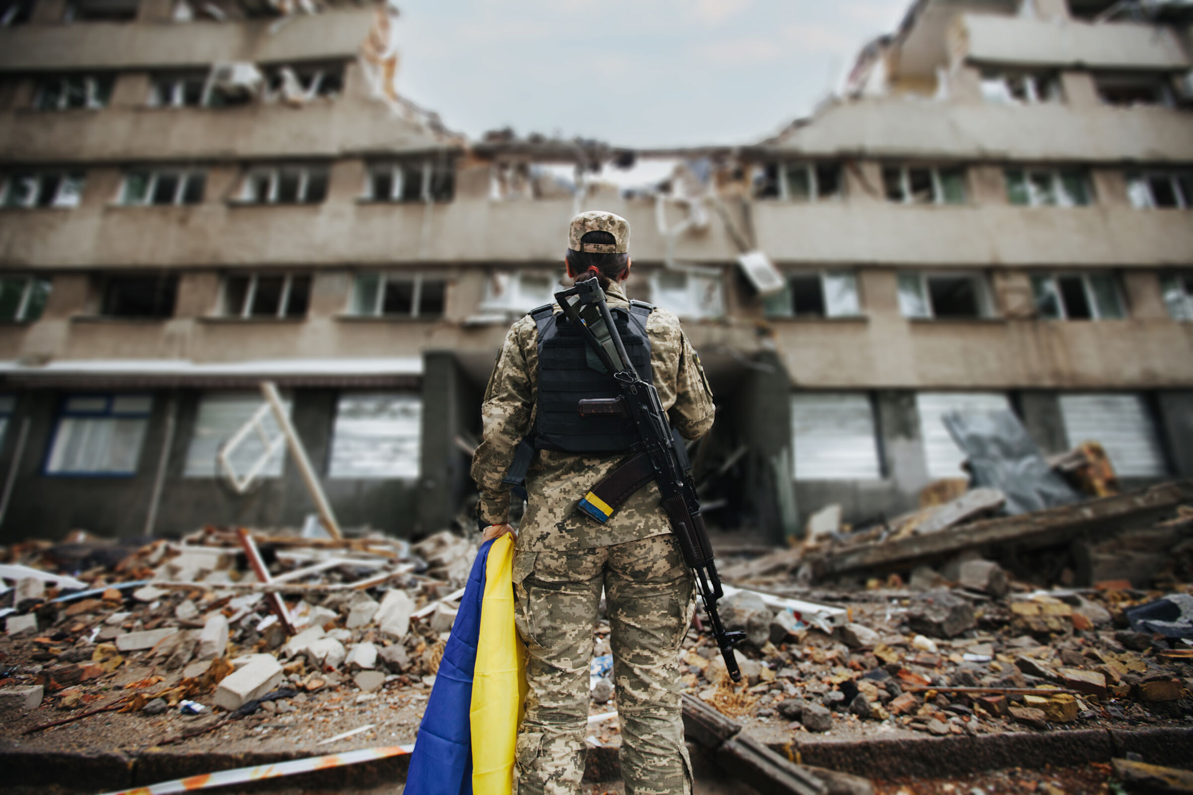 Adobe Stock 510620039 Ukraine+ Flag+ Military+ Conflict Web