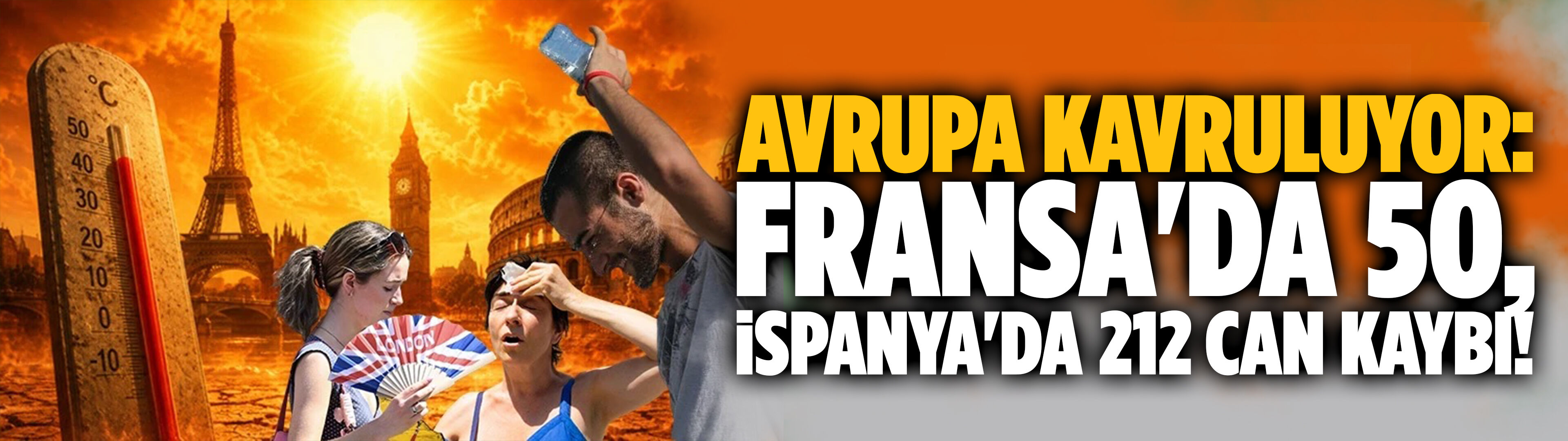 Avrupa kavruluyor: Fransa'da 50, İspanya'da 212 can kaybı!