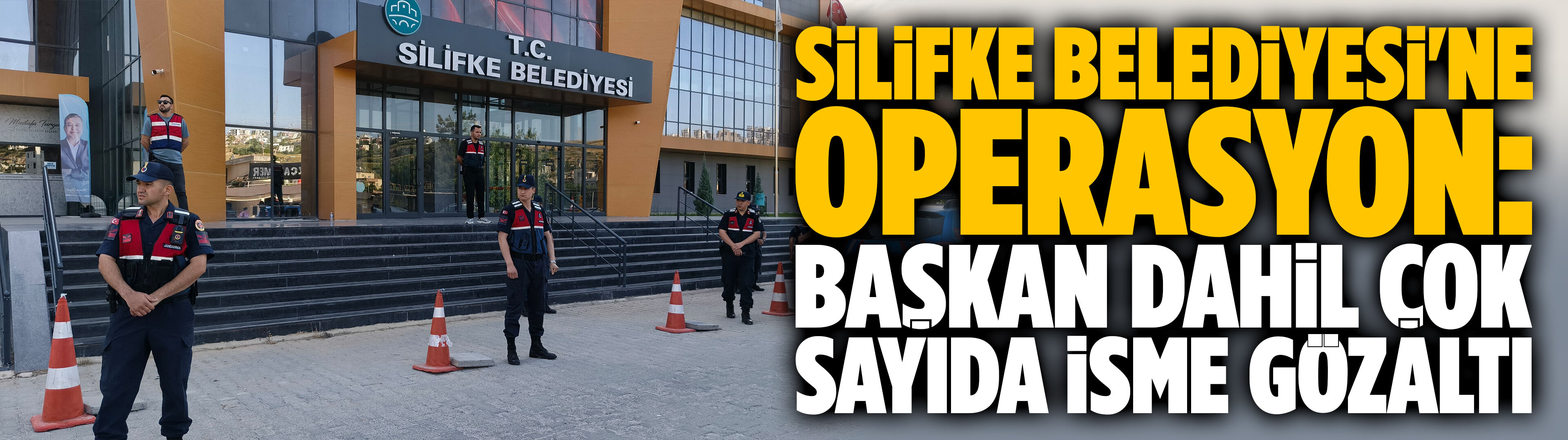 Silifke Belediyesi'ne operasyon: Başkan dahil çok sayıda isme gözaltı