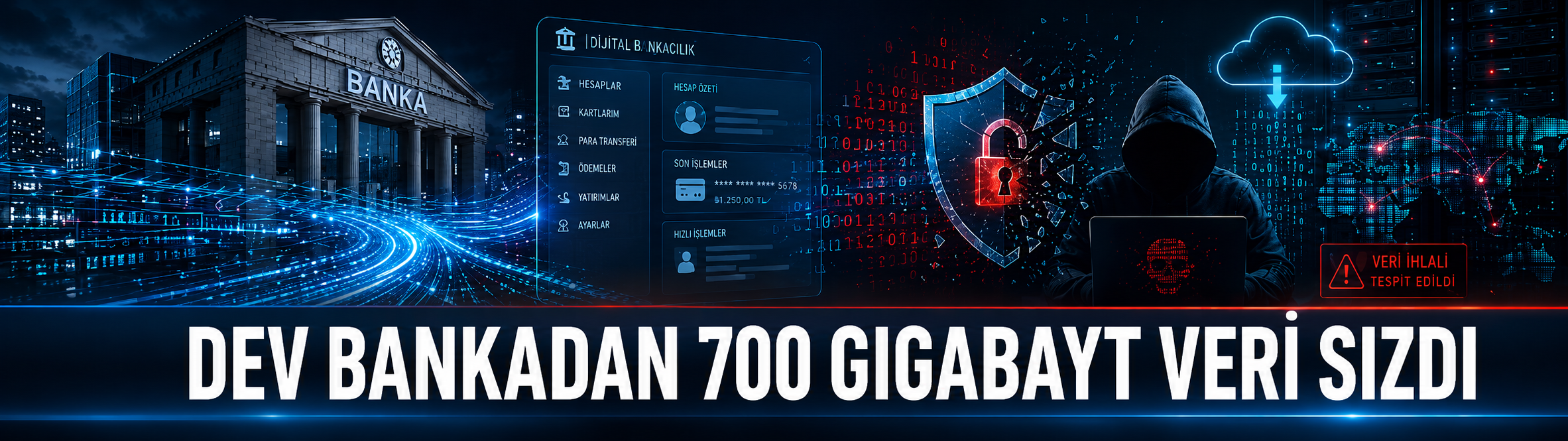 Dev bankadan 700 gigabayt veri sızdı
