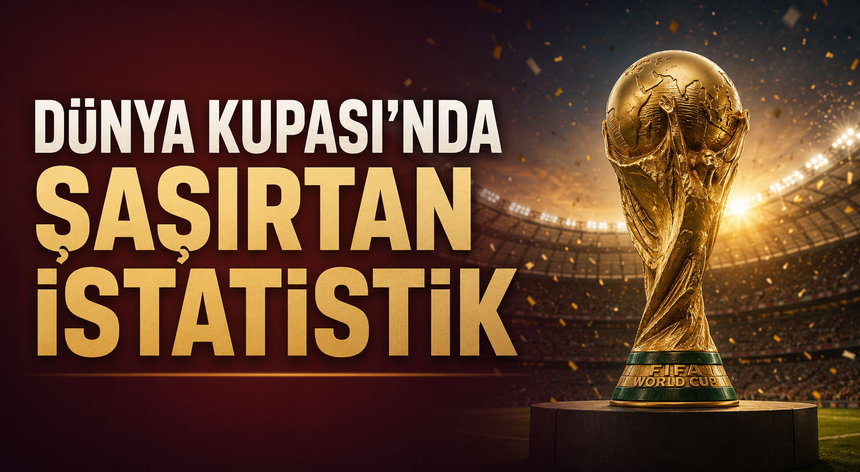 Dünya Kupası'nda şaşırtan istatistik
