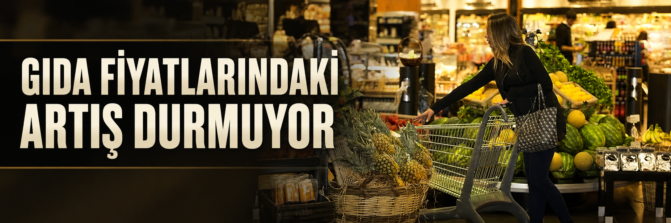 Gıda fiyatları aylık yüzde 0,93 arttı
