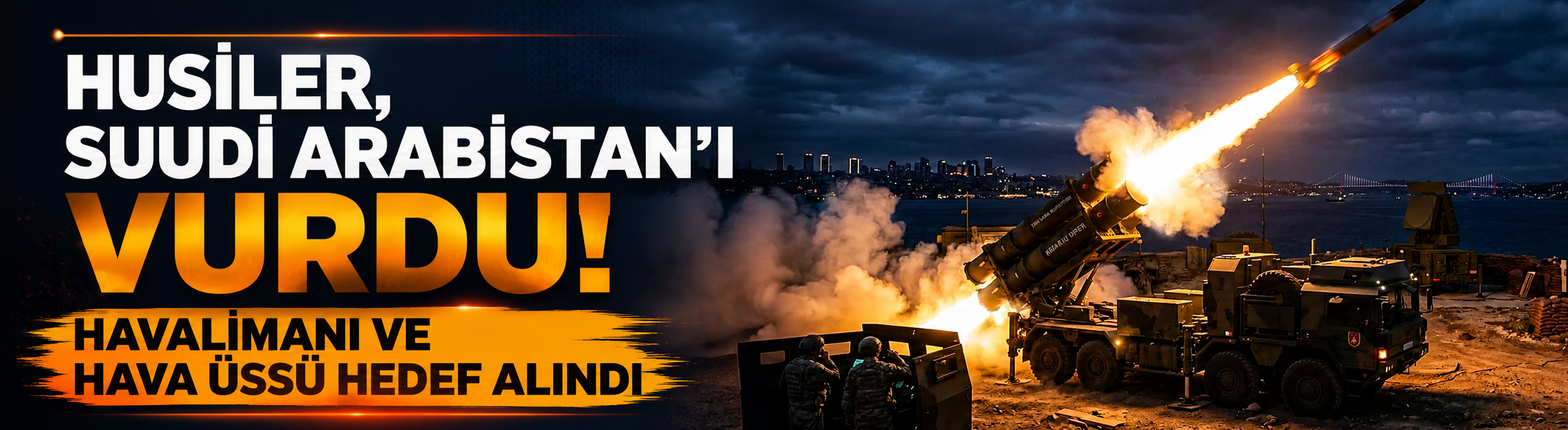 Husiler, Suudi Arabistan'ı vurdu!
