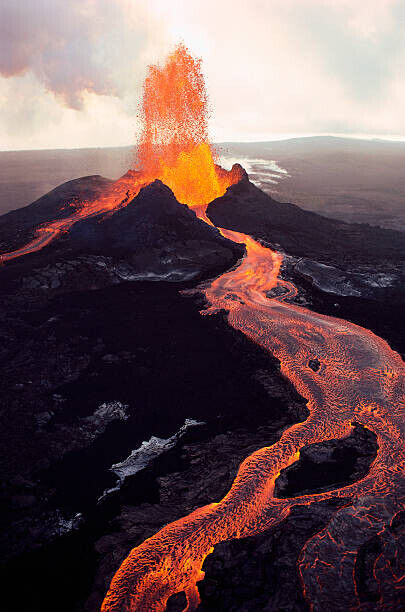 Kilauea Volcano Erupting I201583