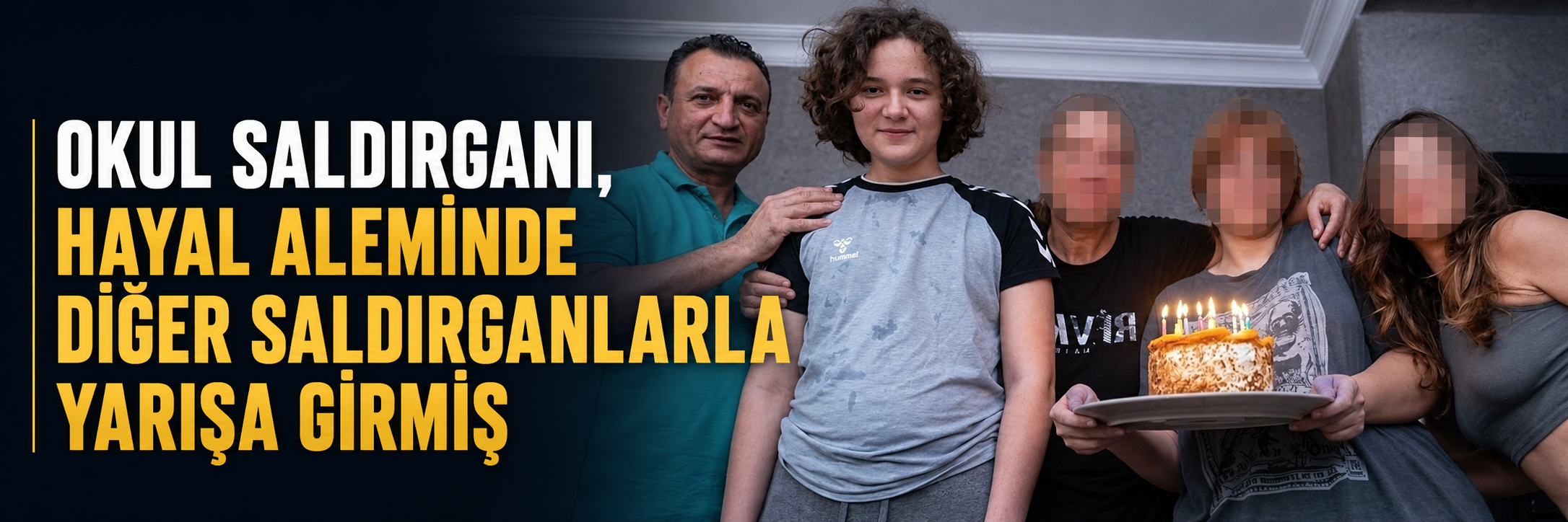 Okul saldırganı, hayal aleminde diğer saldırganlarla yarışa girmiş