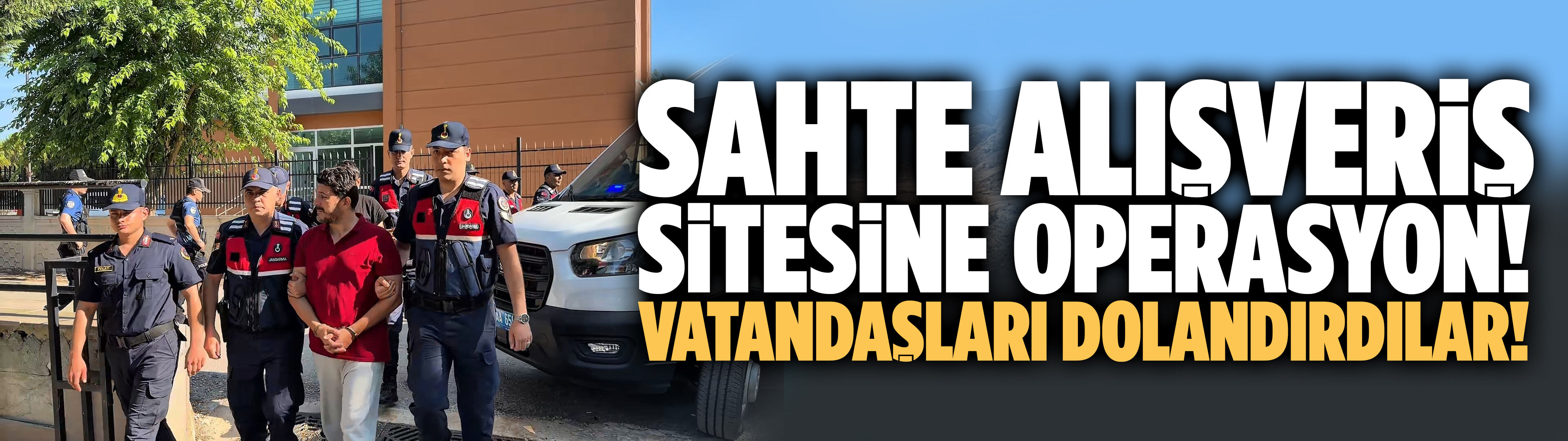Sahte alışveriş sitesine operasyon!