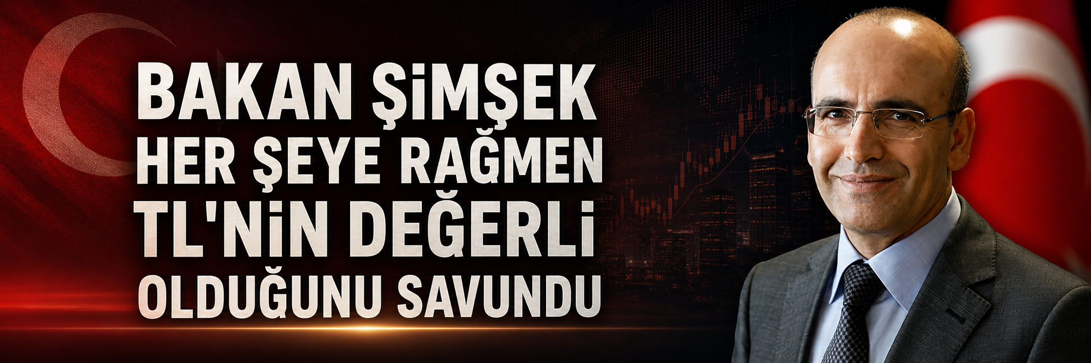 Bakan Şimşek her şeye rağmen TL'nin değerli olduğunu savundu