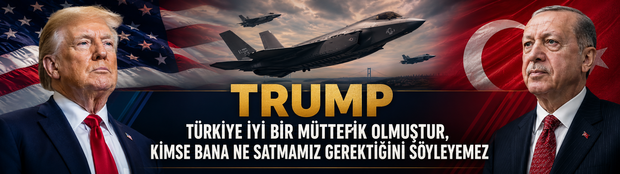 Trump'tan Türkiye, Erdoğan ve F-35 açıklaması