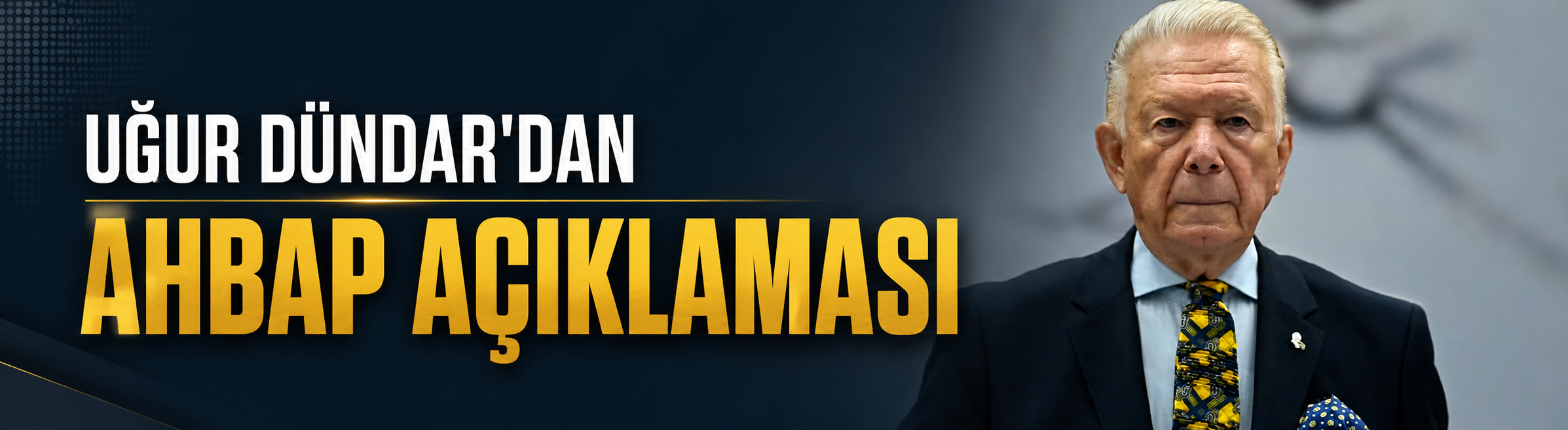 Uğur Dündar'dan AHBAP açıklaması