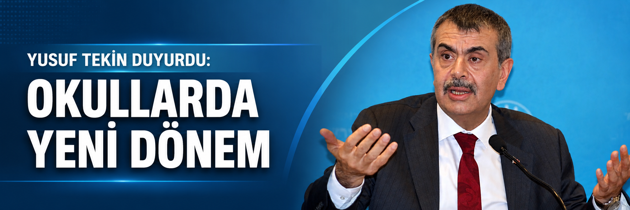 Yusuf Tekin duyurdu: Okullarda yeni dönem