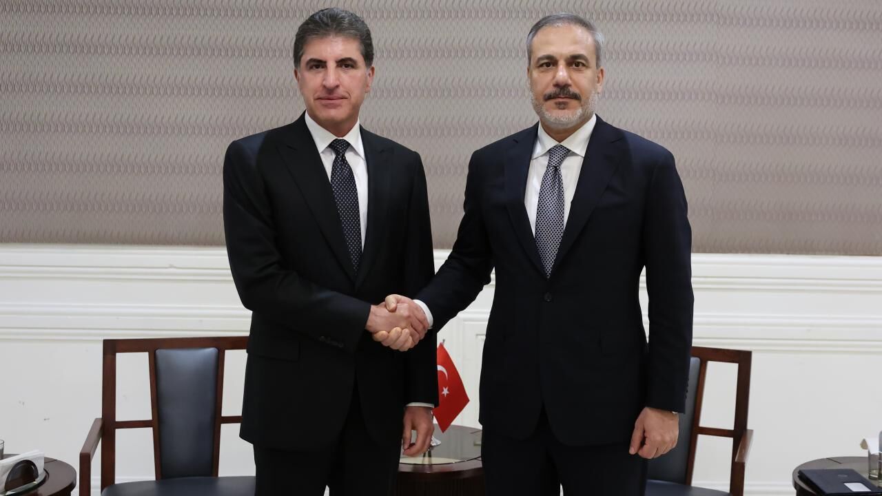Disisleri Bakani Hakan Fidan Necirvan Barzani Aa 2261808