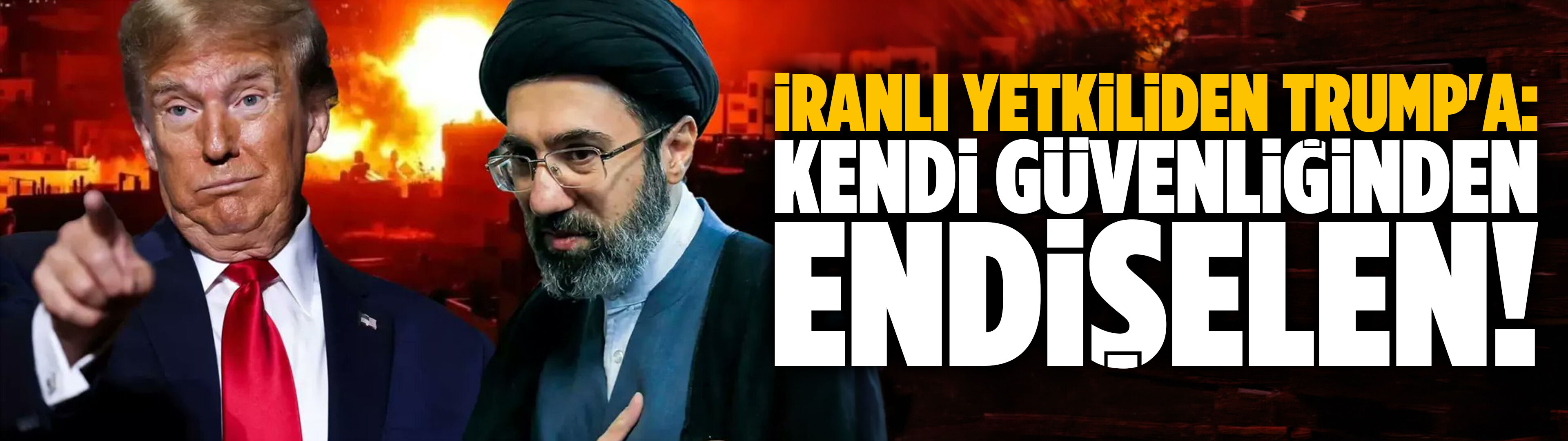 İranlı yetkiliden Trump'a: Kendi güvenliğinden endişelen!