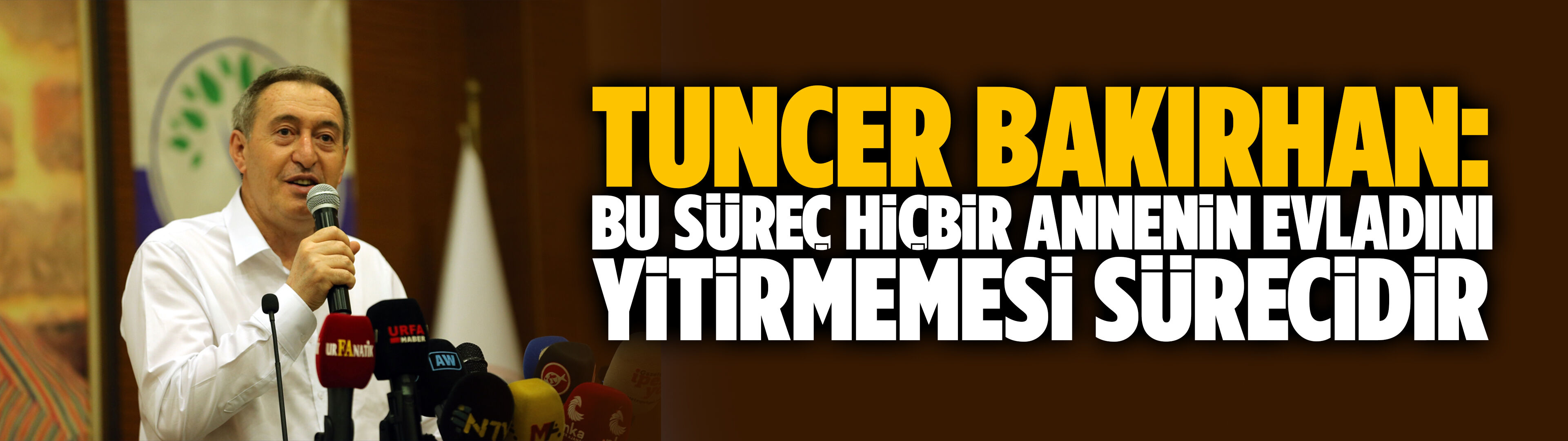 Bakırhan: Bu süreç hiçbir annenin evladını yitirmemesi sürecidir