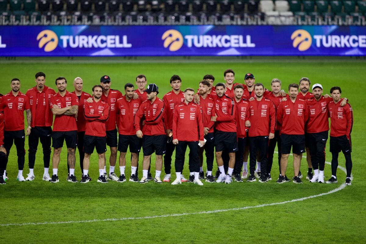 A Milli Takım son antrenmanını yaptı