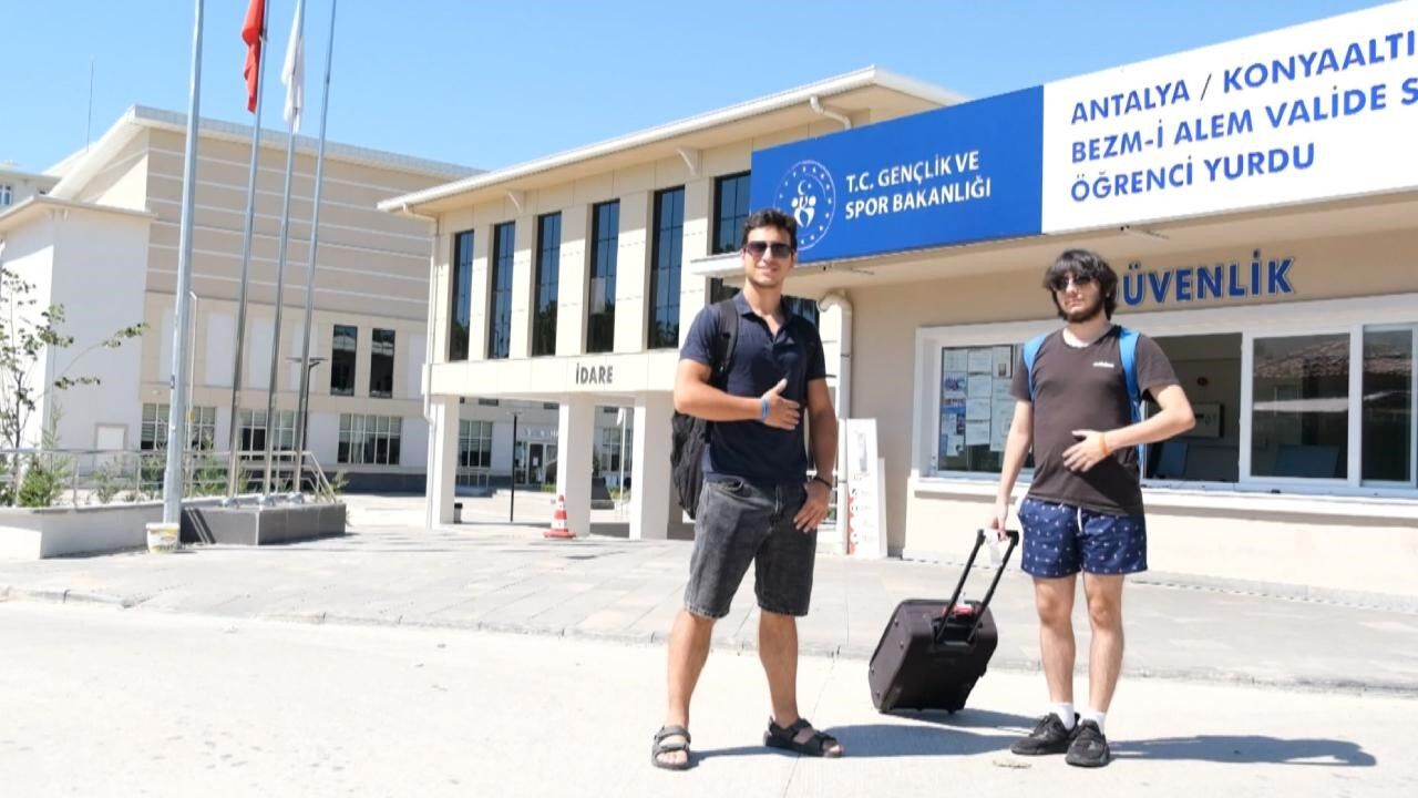 4 yılda 628 bin genç yurtlarda ücretsiz konakladı!