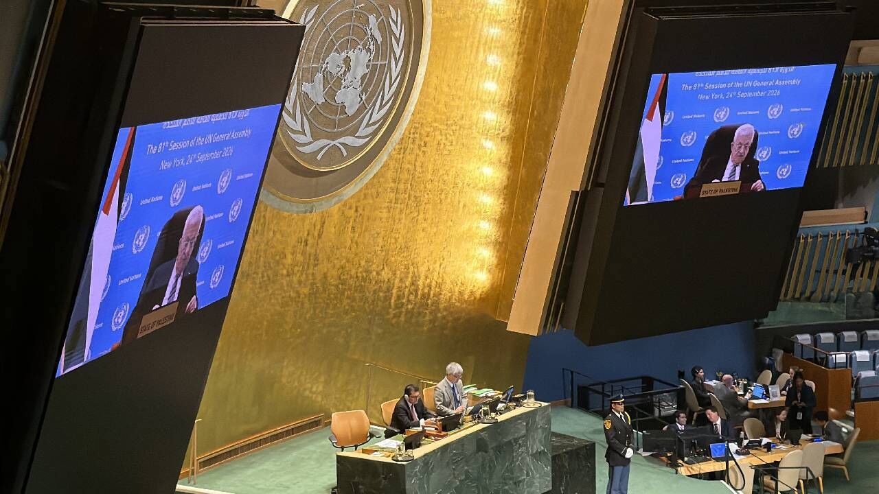 ABD VİZE VERMEDİ: MAHMUD ABBAS BM GENEL KURULU’NA VİDEO MESAJLA SESLENDİ
