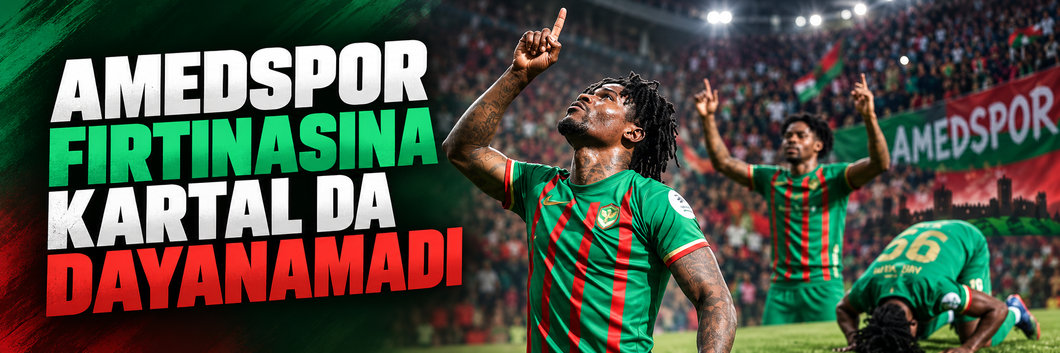 Amedspor'dan muhteşem zafer