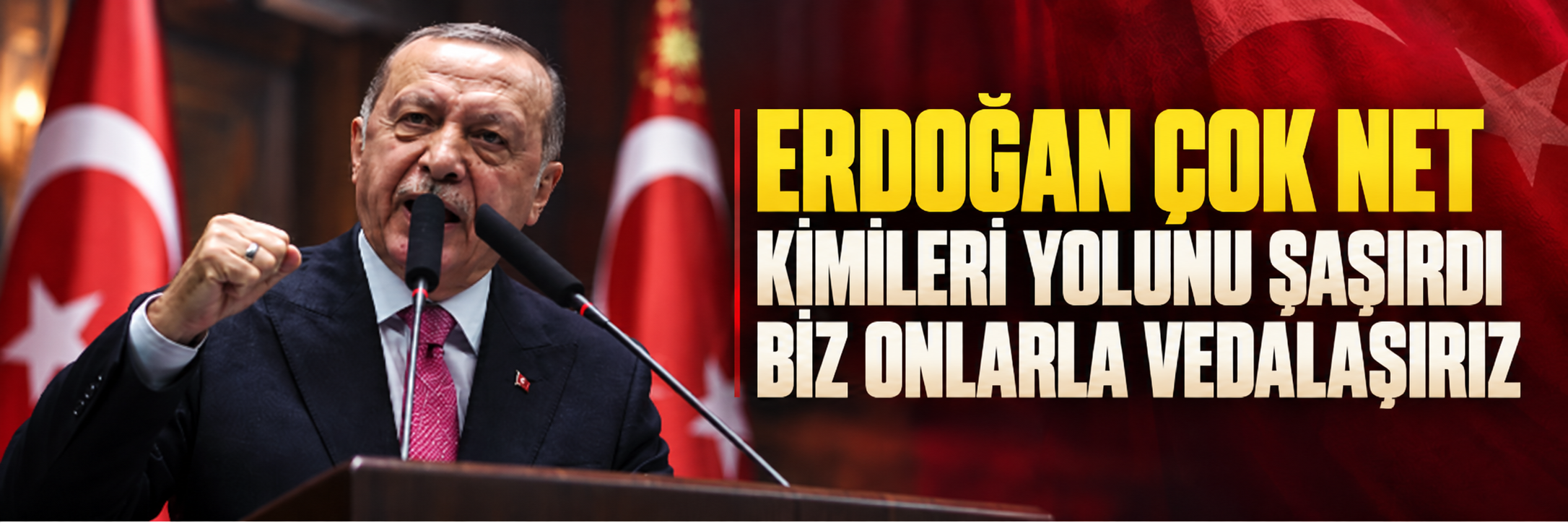 Erdoğan: Kimileri yolunu şaşırdı, biz yanlış yapanla vedalaşırız