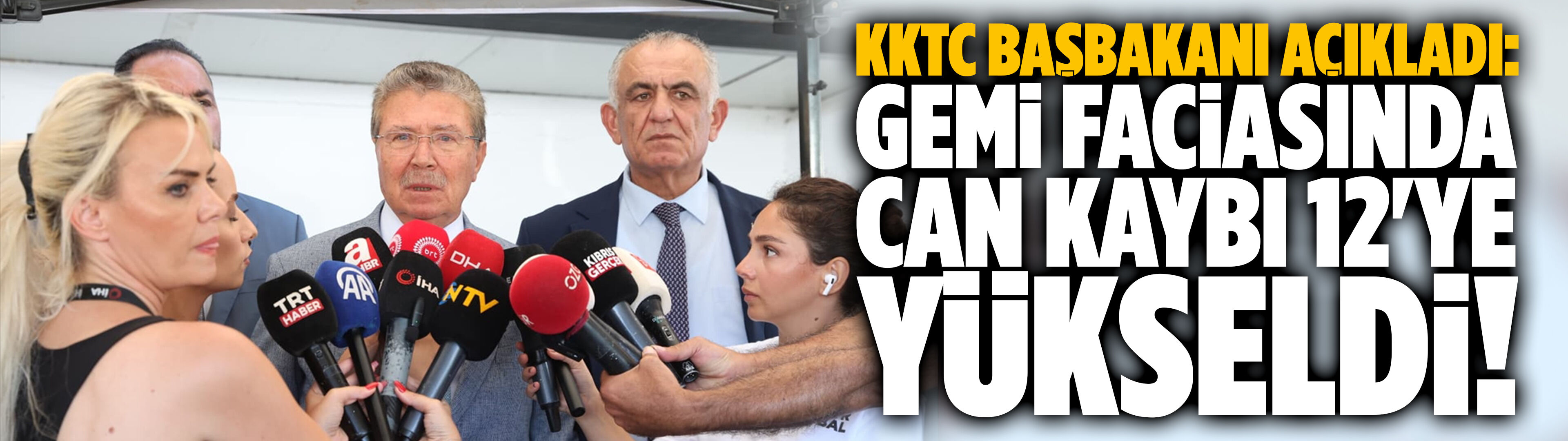Girne'deki gemi faciasında can kaybı 12'ye yükseldi!
