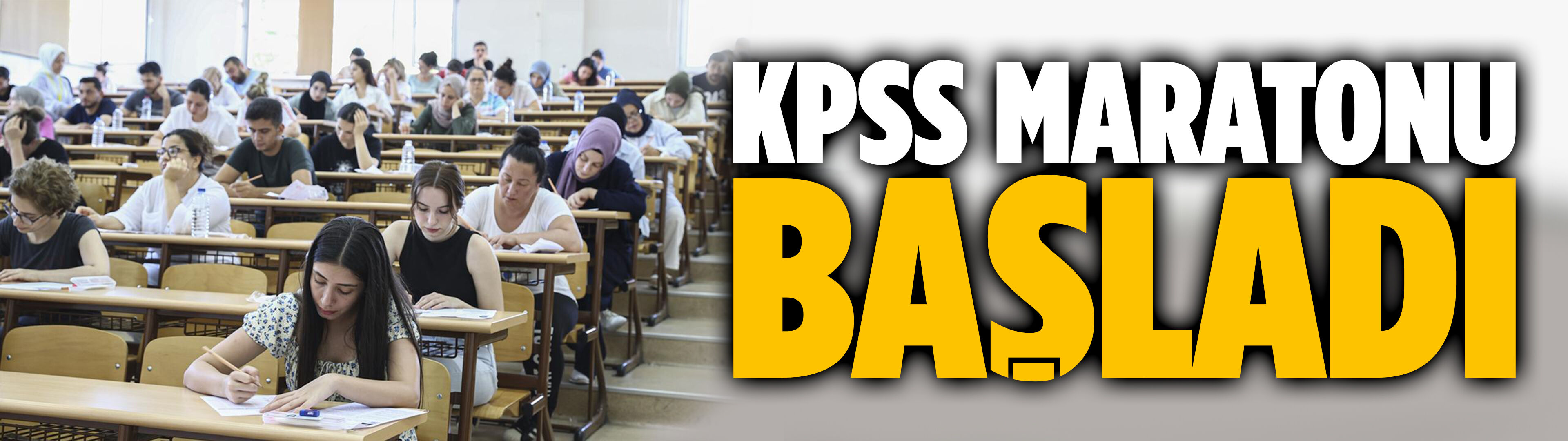 KPSS maratonu başladı