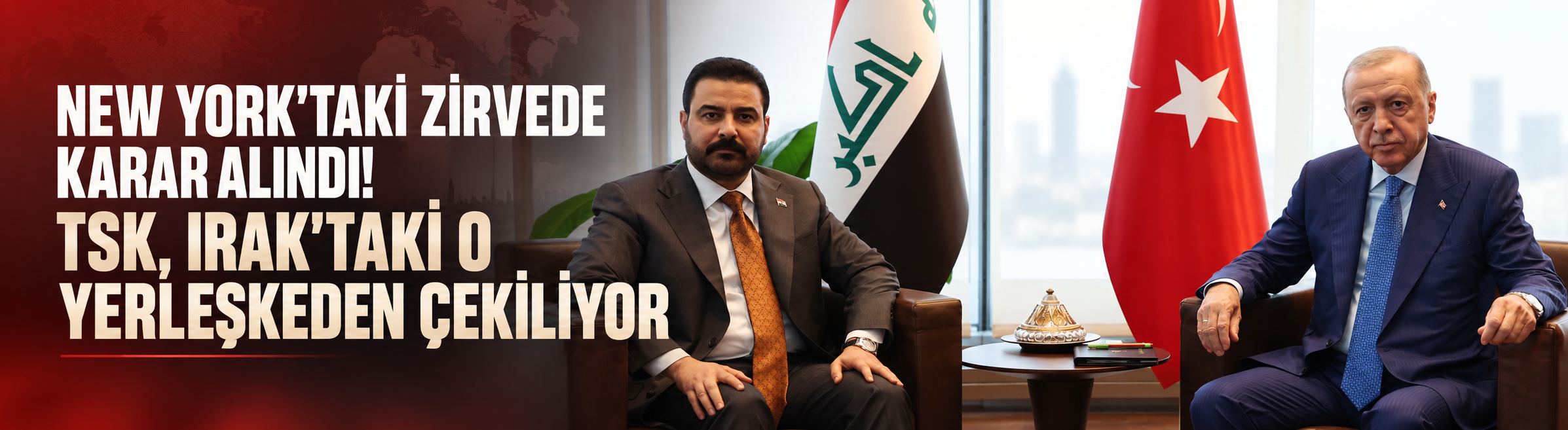 Erdoğan, Irak Başbakanı Zeydi'yi kabul etti