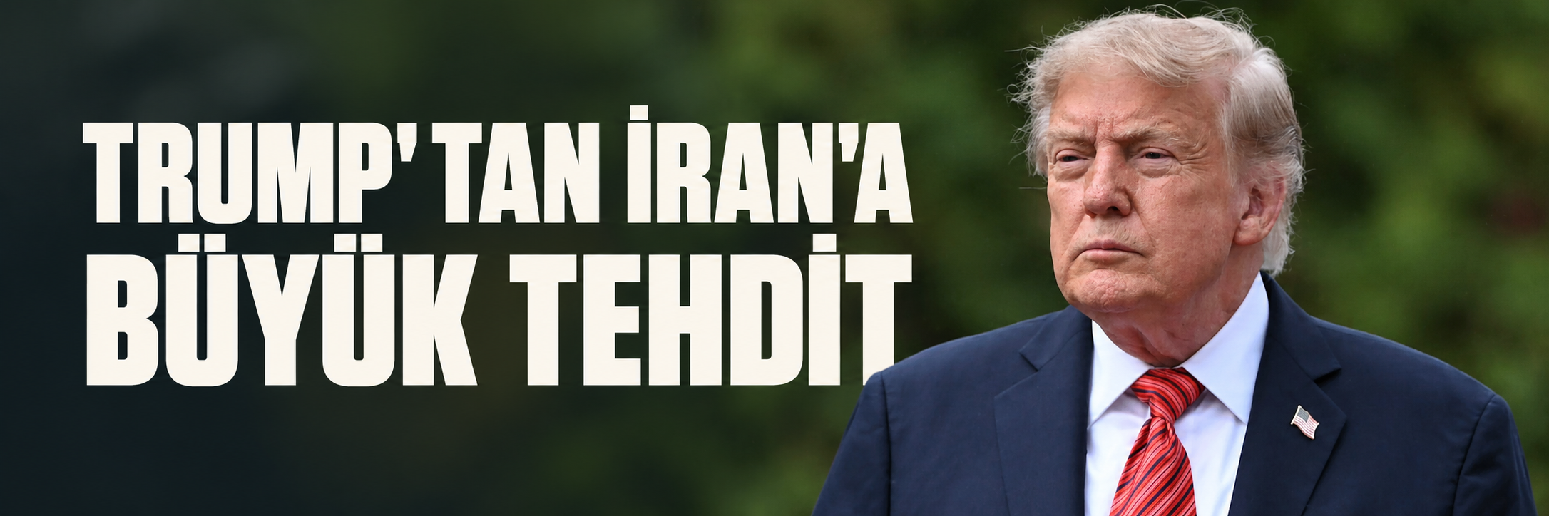 Trump'tan İran açıklaması: “Çok büyük şeyler olacak”