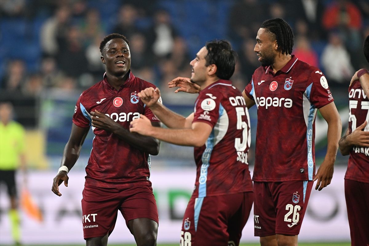 Gol düellosunun galibi Trabzonspor