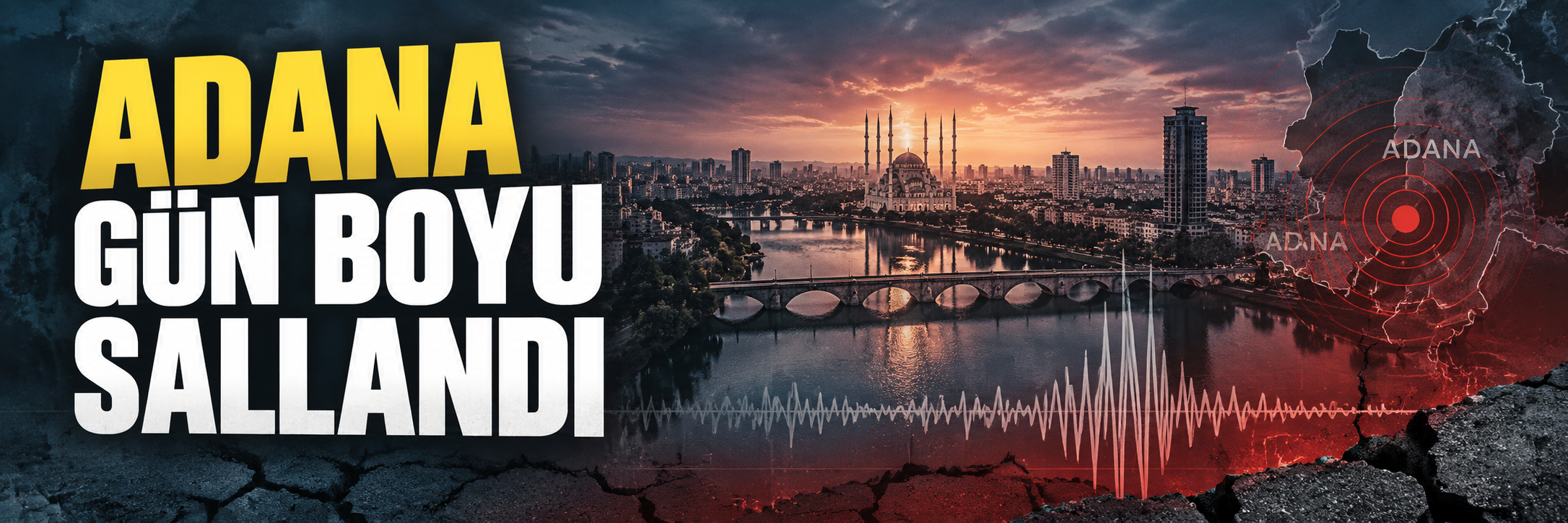Adana’da deprem: Saimbeyli 4,8 ile sallandı