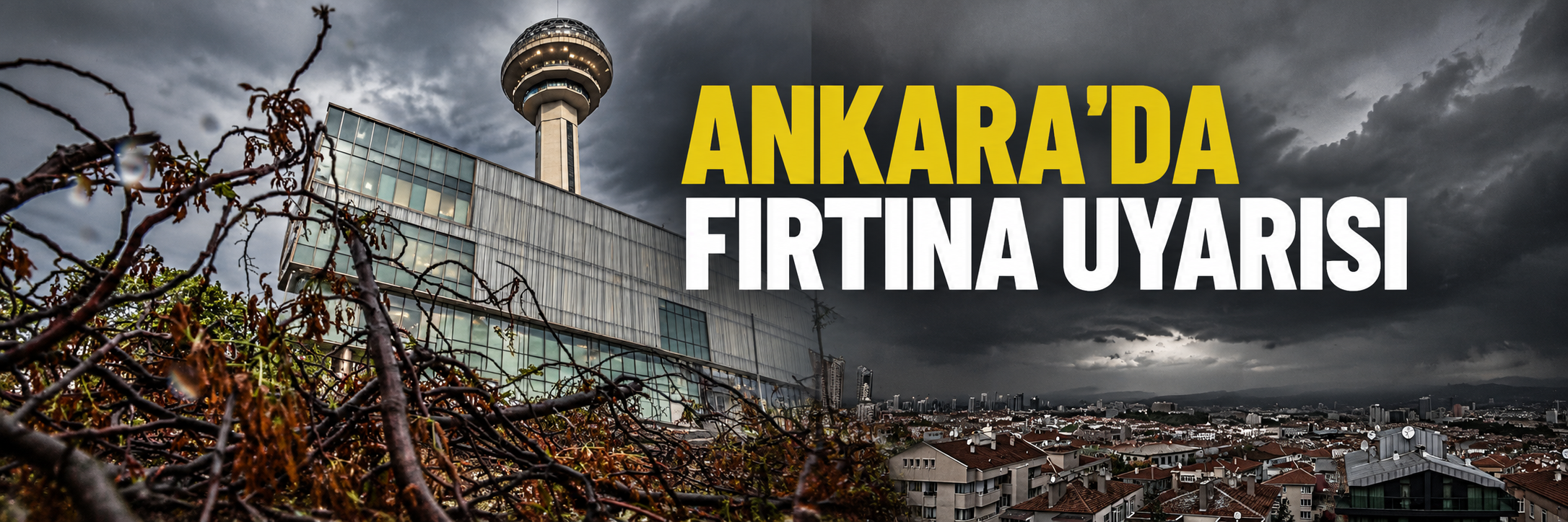 Ankara'da fırtına ve sağanak alarmı: Mansur Yavaş'tan yurttaşlara uyarı